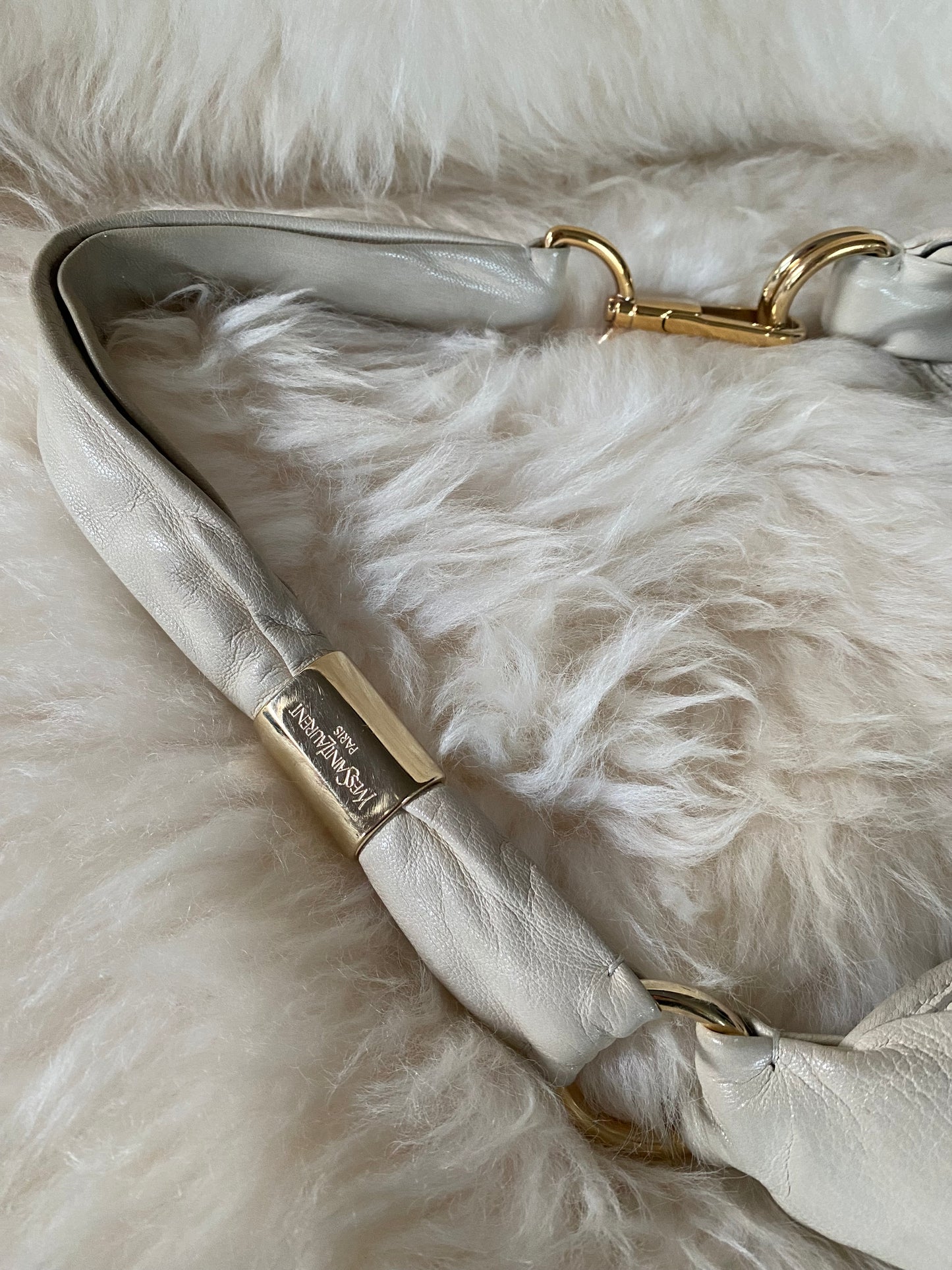 Yves Saint Laurent St. Tropez Bag White