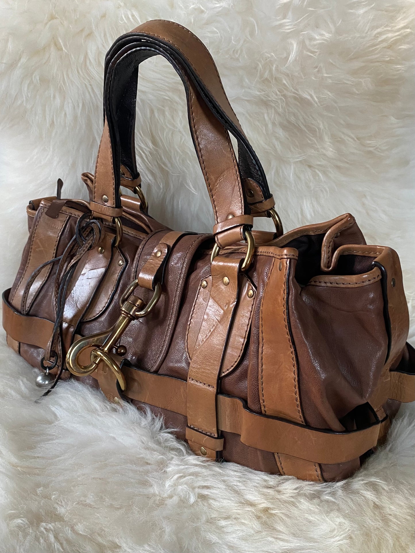 Chloé Kerala Leather Tote Bag