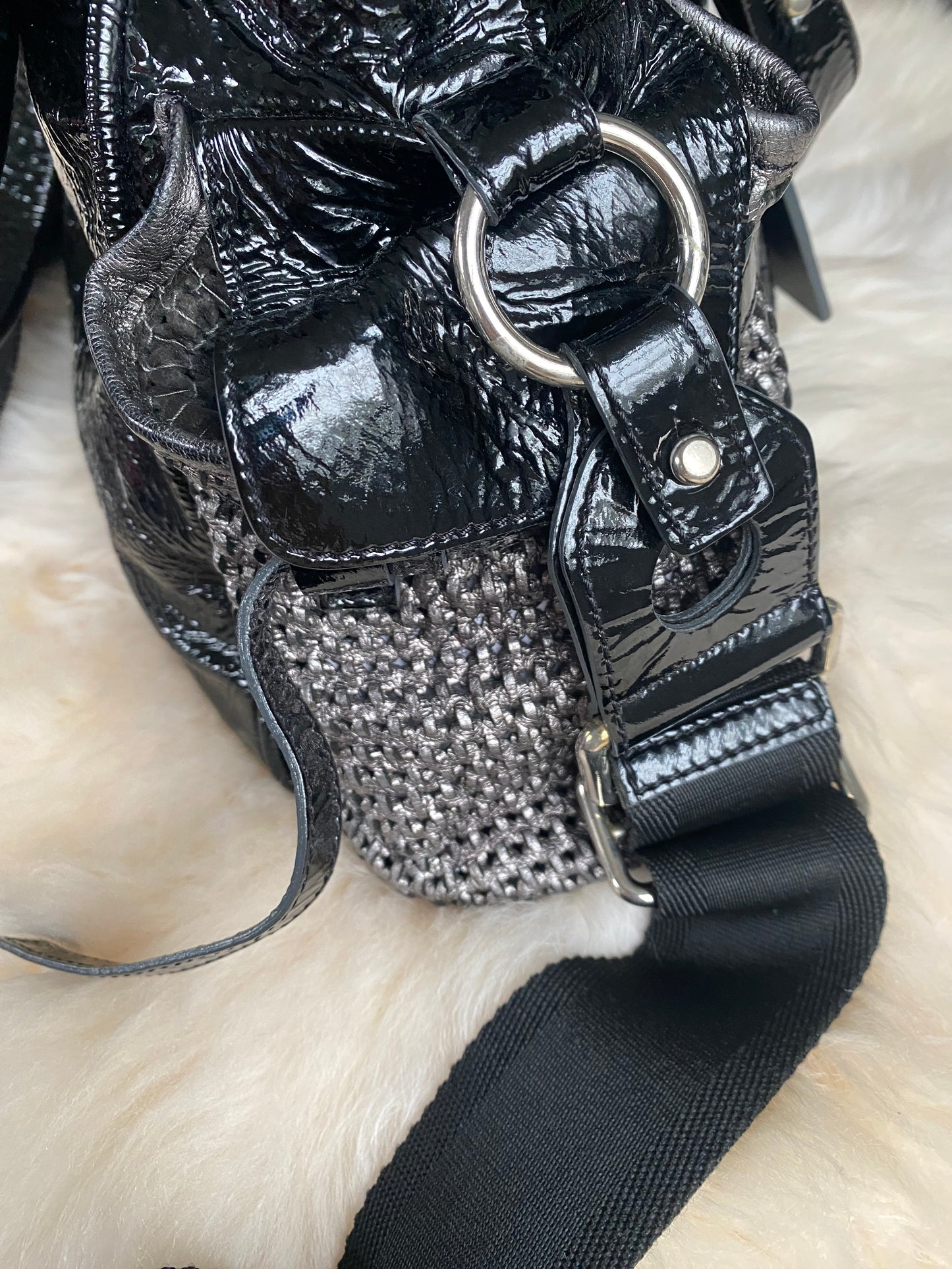 Chloe Ada Patent Leather Bag
