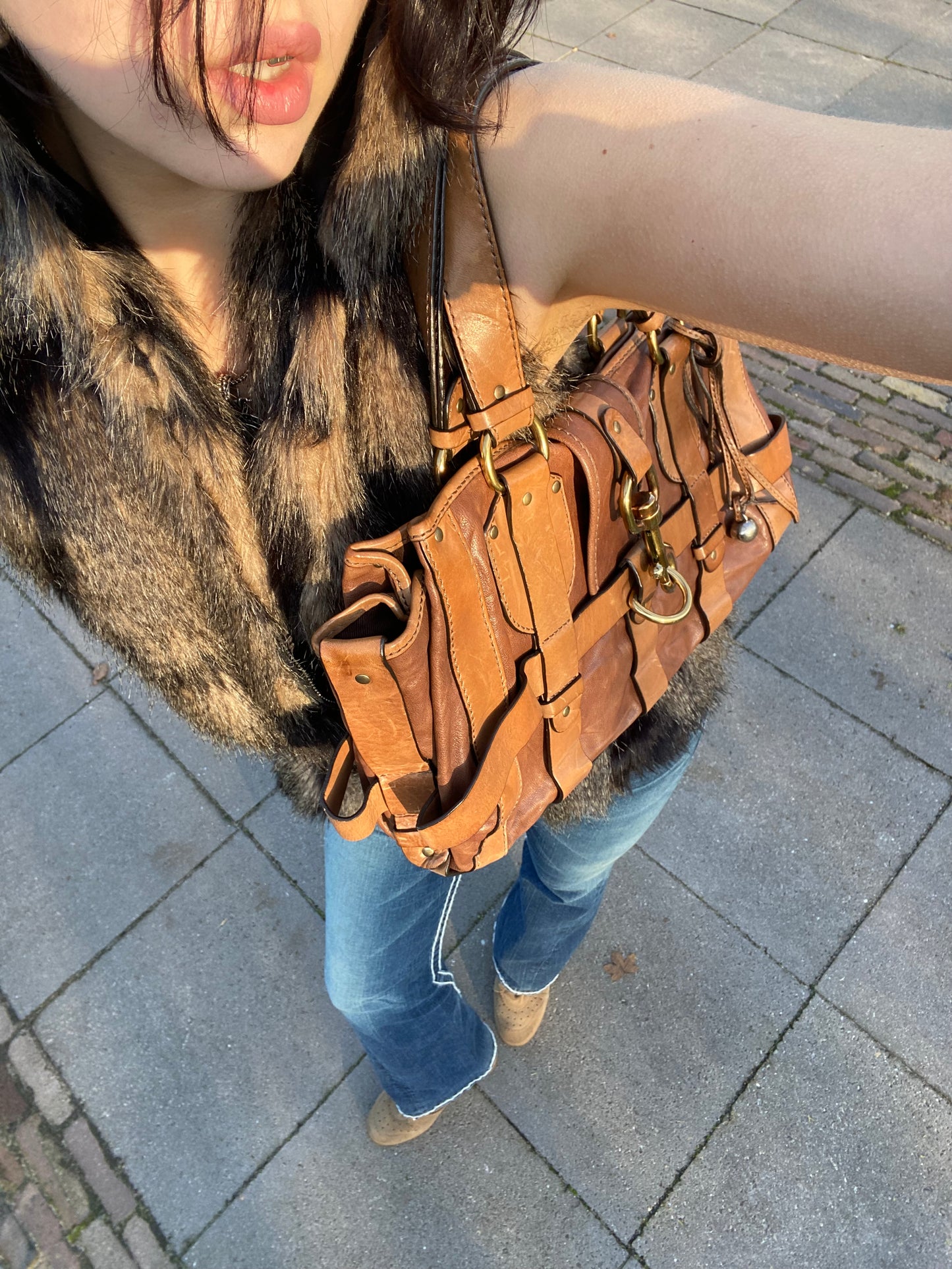 Chloé Kerala Leather Tote Bag