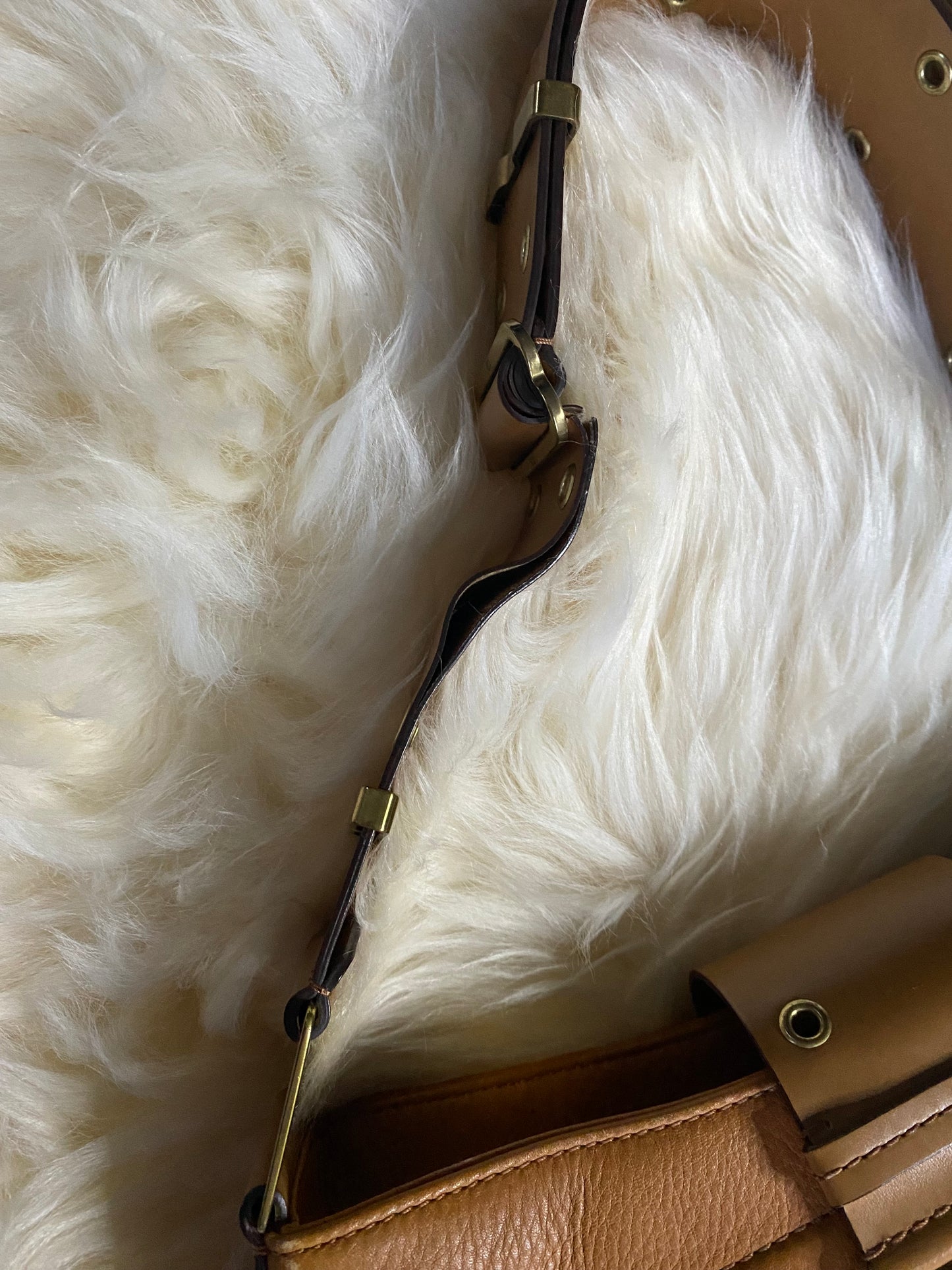Dior Street Chic Shoulder Bag Mini Brown