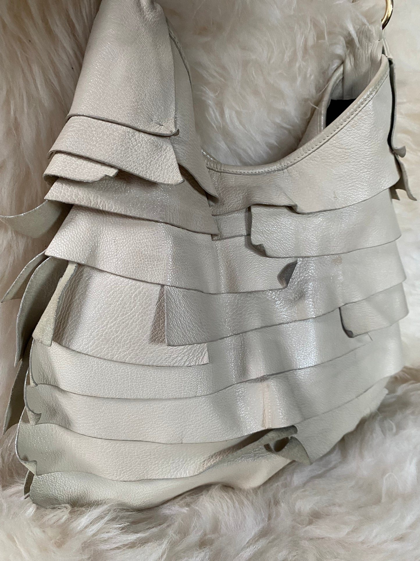 Yves Saint Laurent St. Tropez Bag White