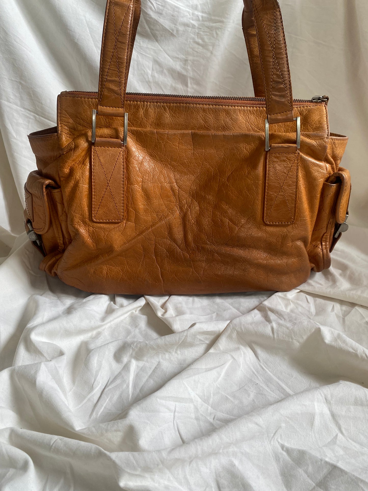 Dior Rebelle Shoulder Bag Brown (big size)