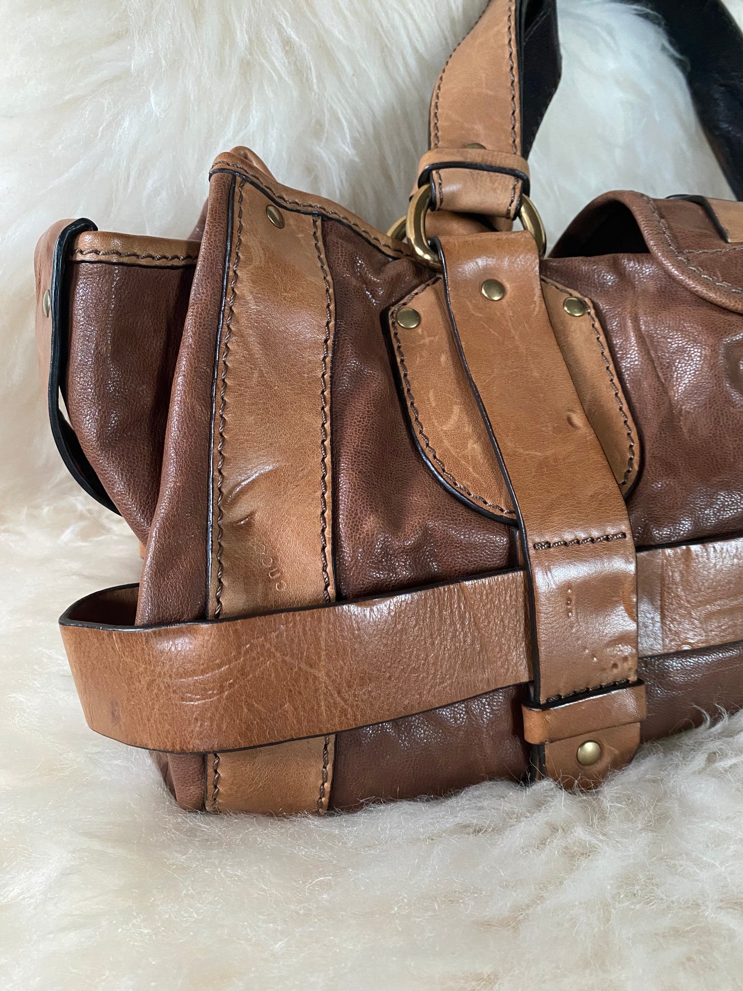Chloé Kerala Leather Tote Bag