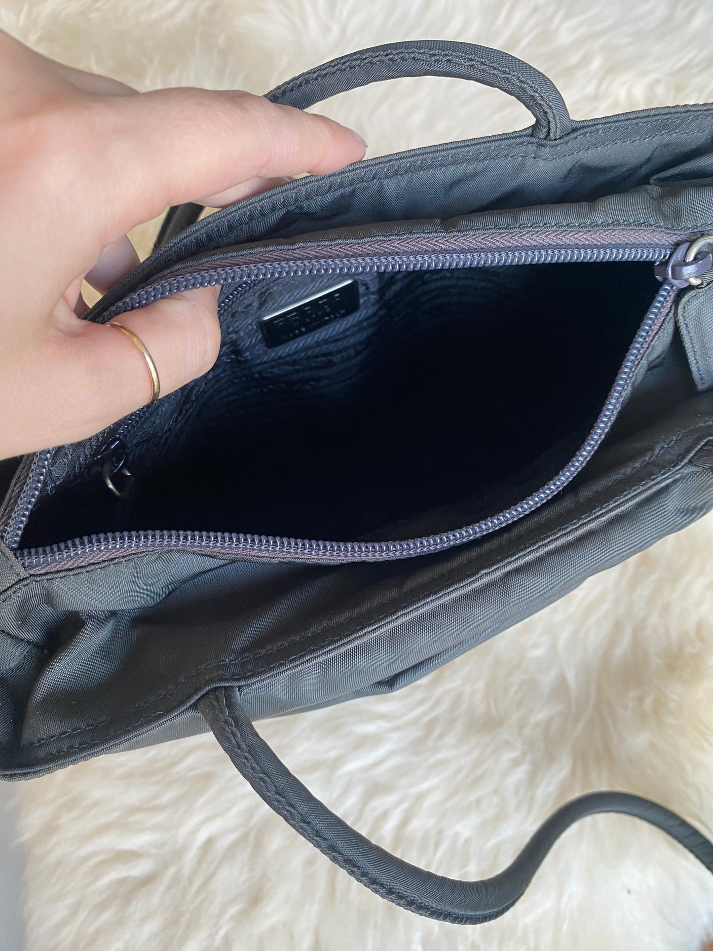 Prada Nylon Bag Anthracite