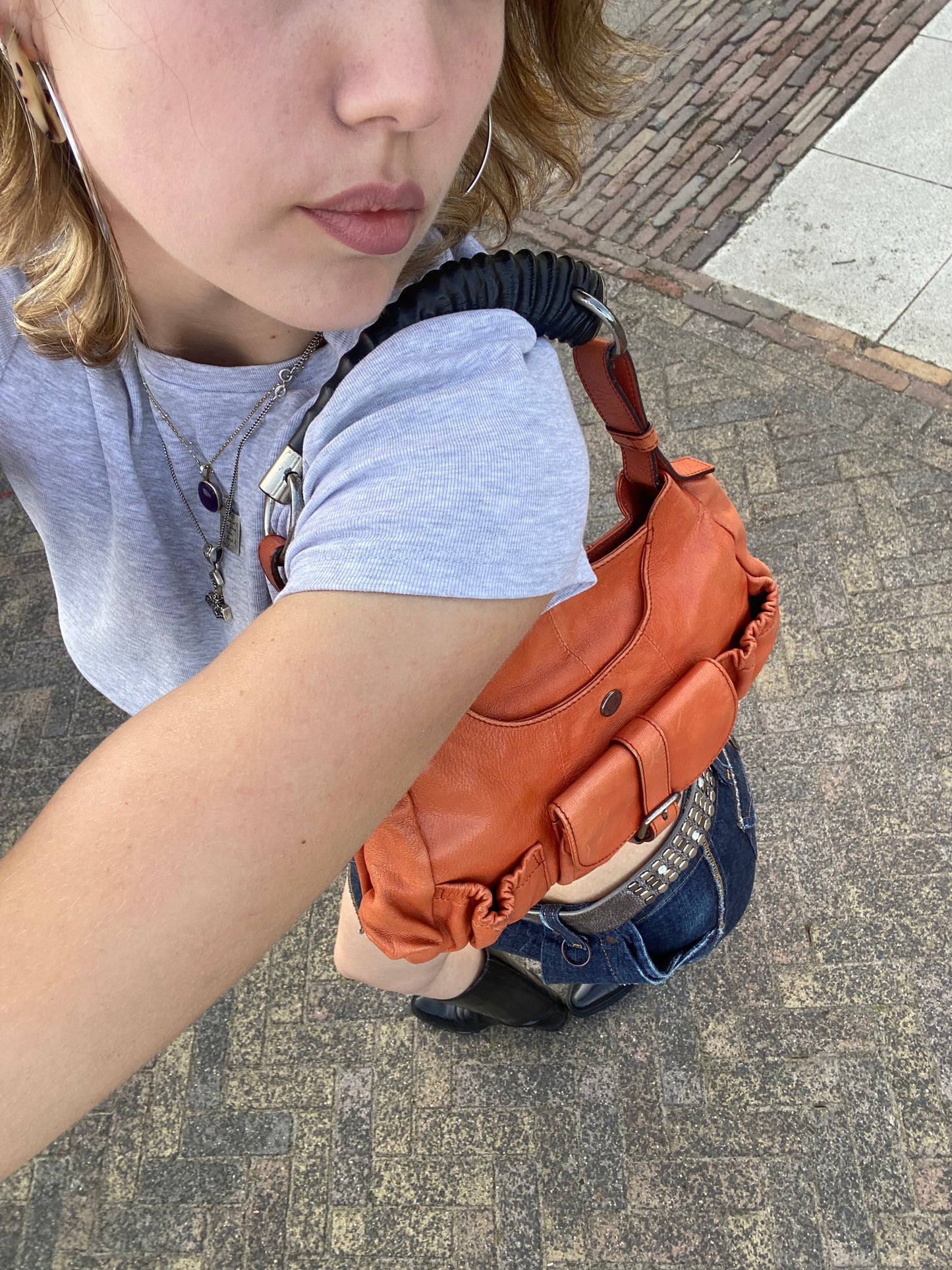 Yves Saint Laurent Mombasa Bag Orange