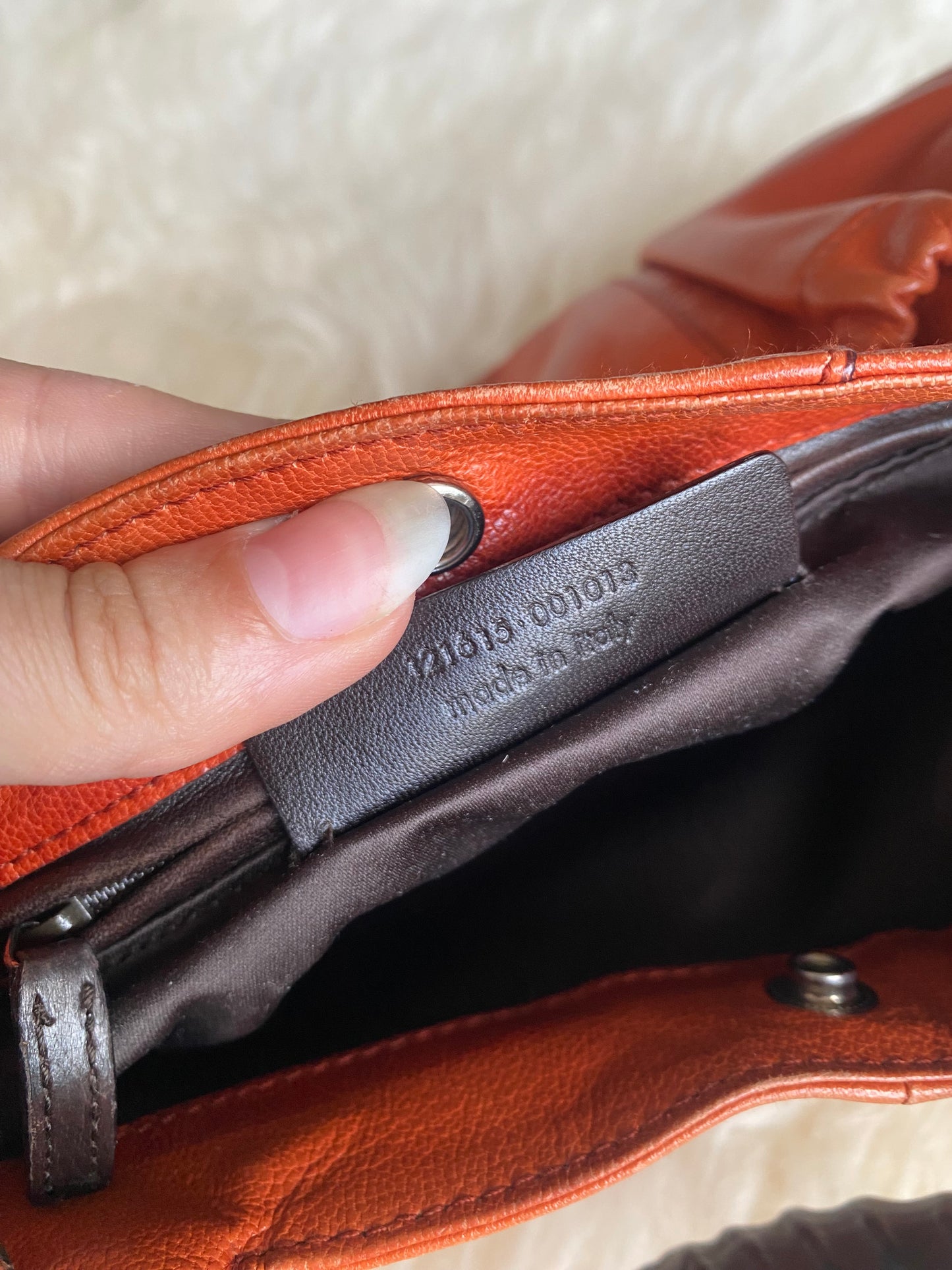Yves Saint Laurent Mombasa Bag Orange