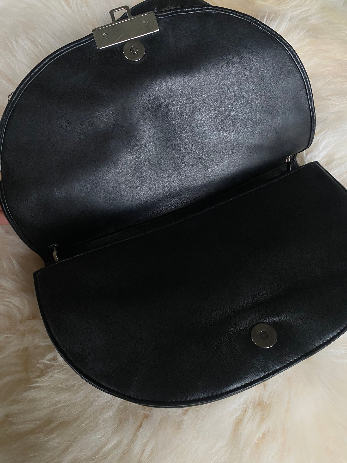 Dior Admit It Black Corset Schoulderbag Black