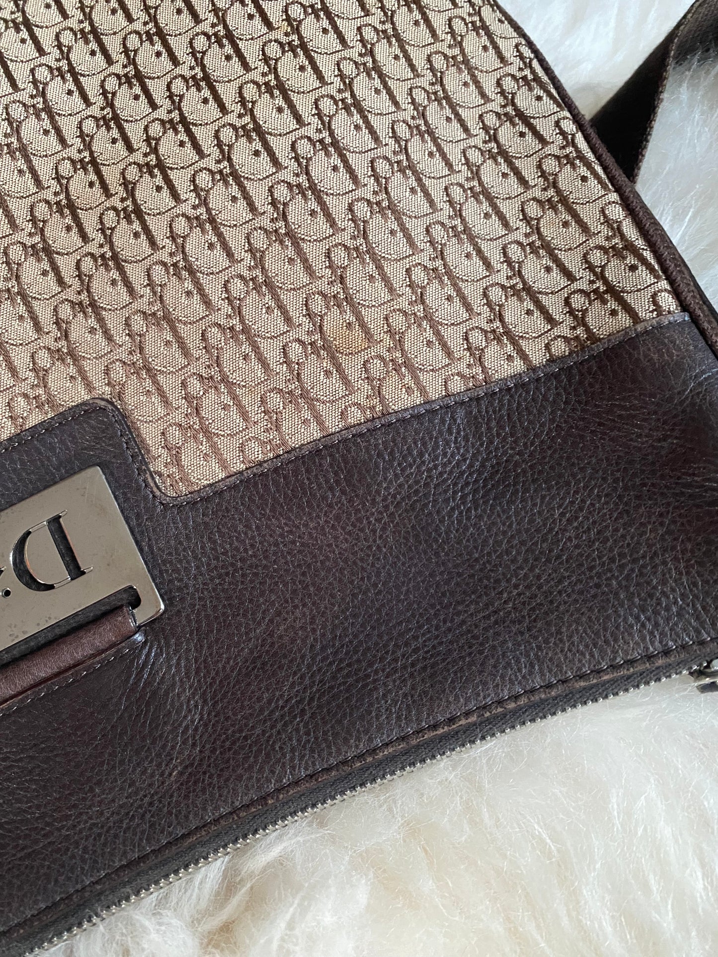 Dior Oblique Diorissimo (Crossbody) Shoulder Bag Brown
