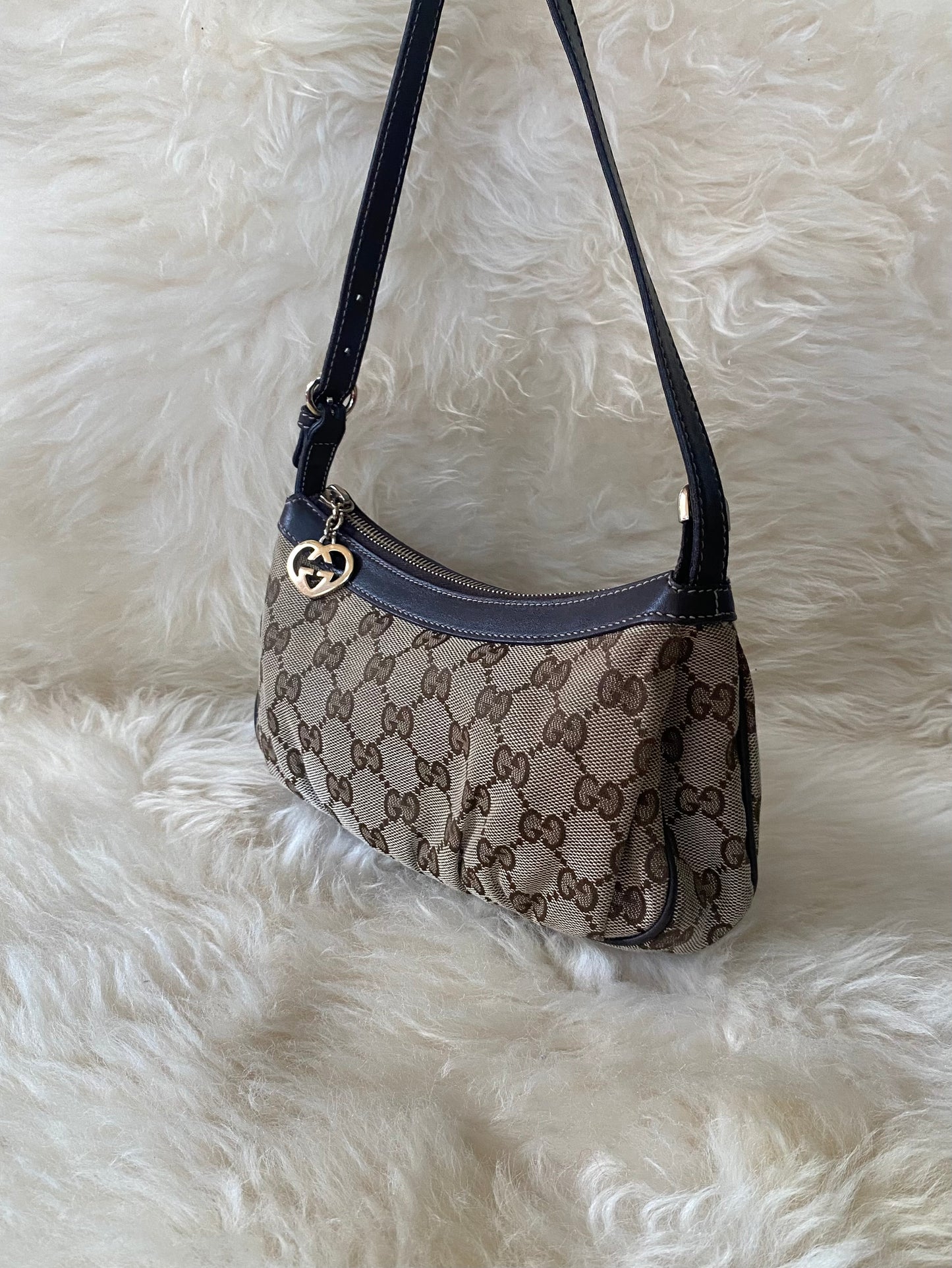 Gucci Monogram Canvas Mini Bag