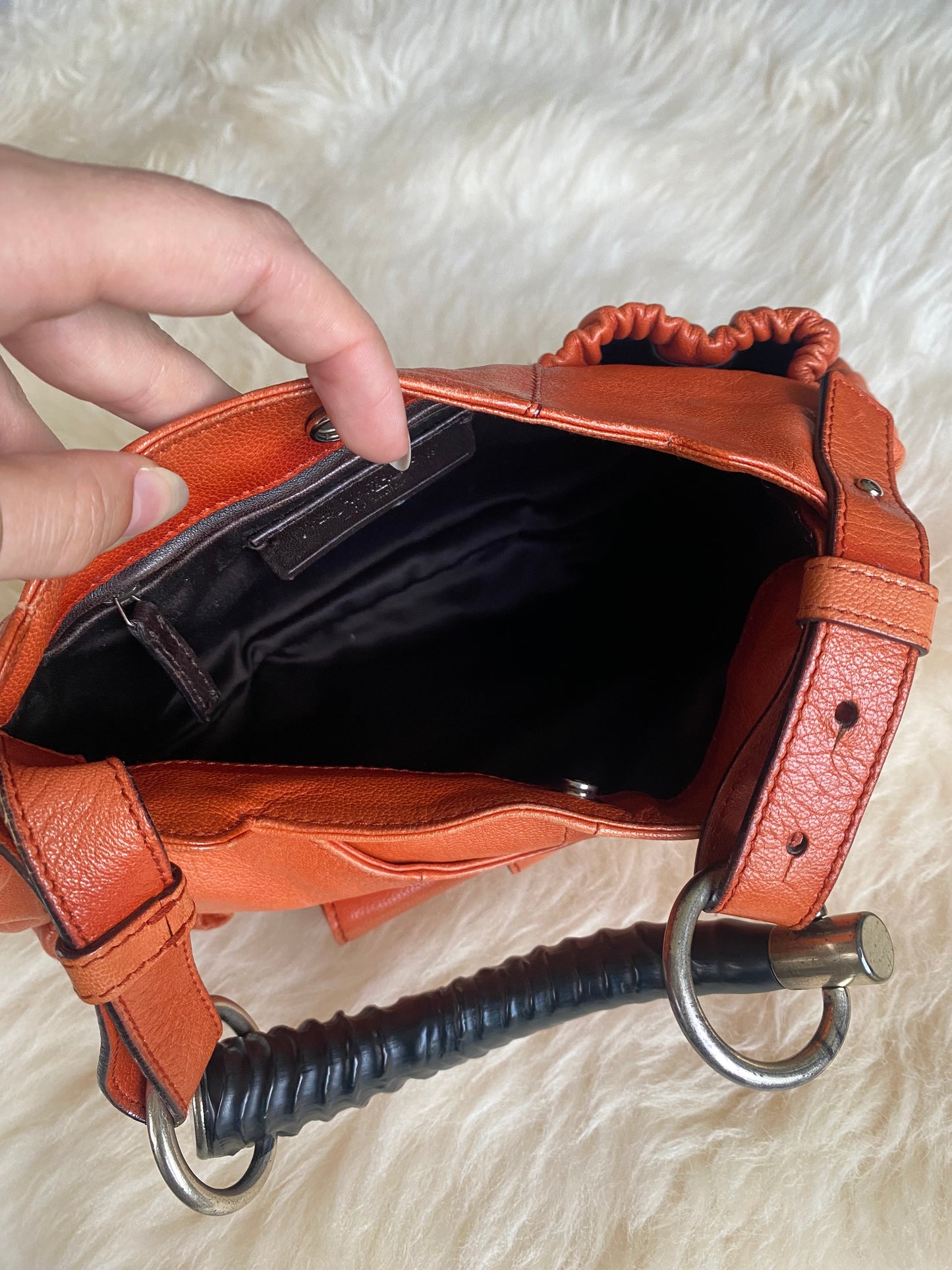 Yves Saint Laurent Mombasa Bag Orange