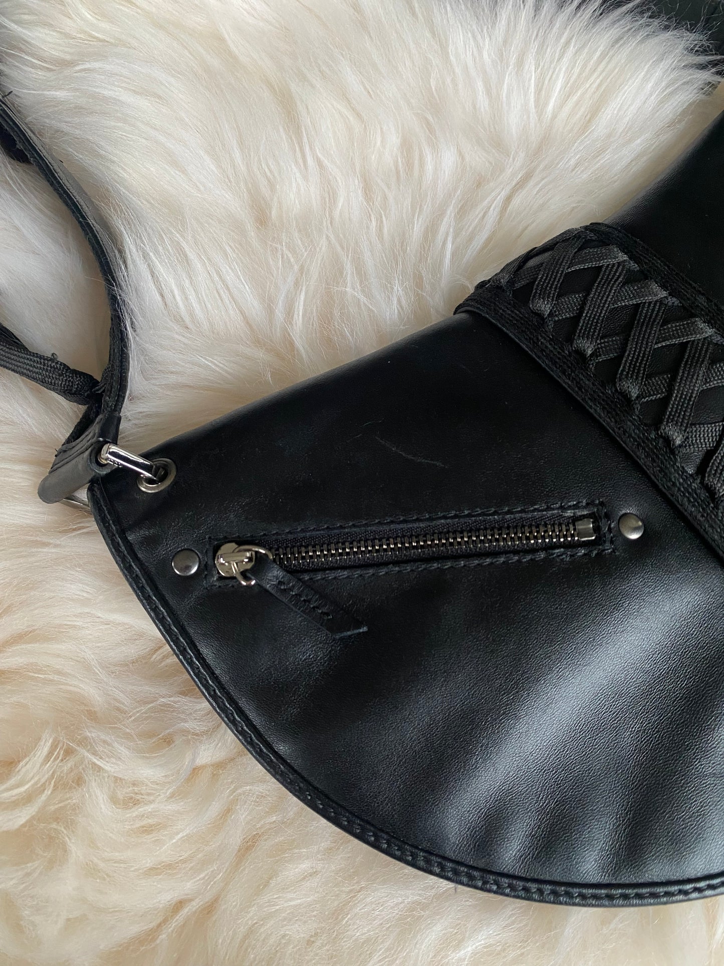 Dior Admit It Black Corset Schoulderbag Black