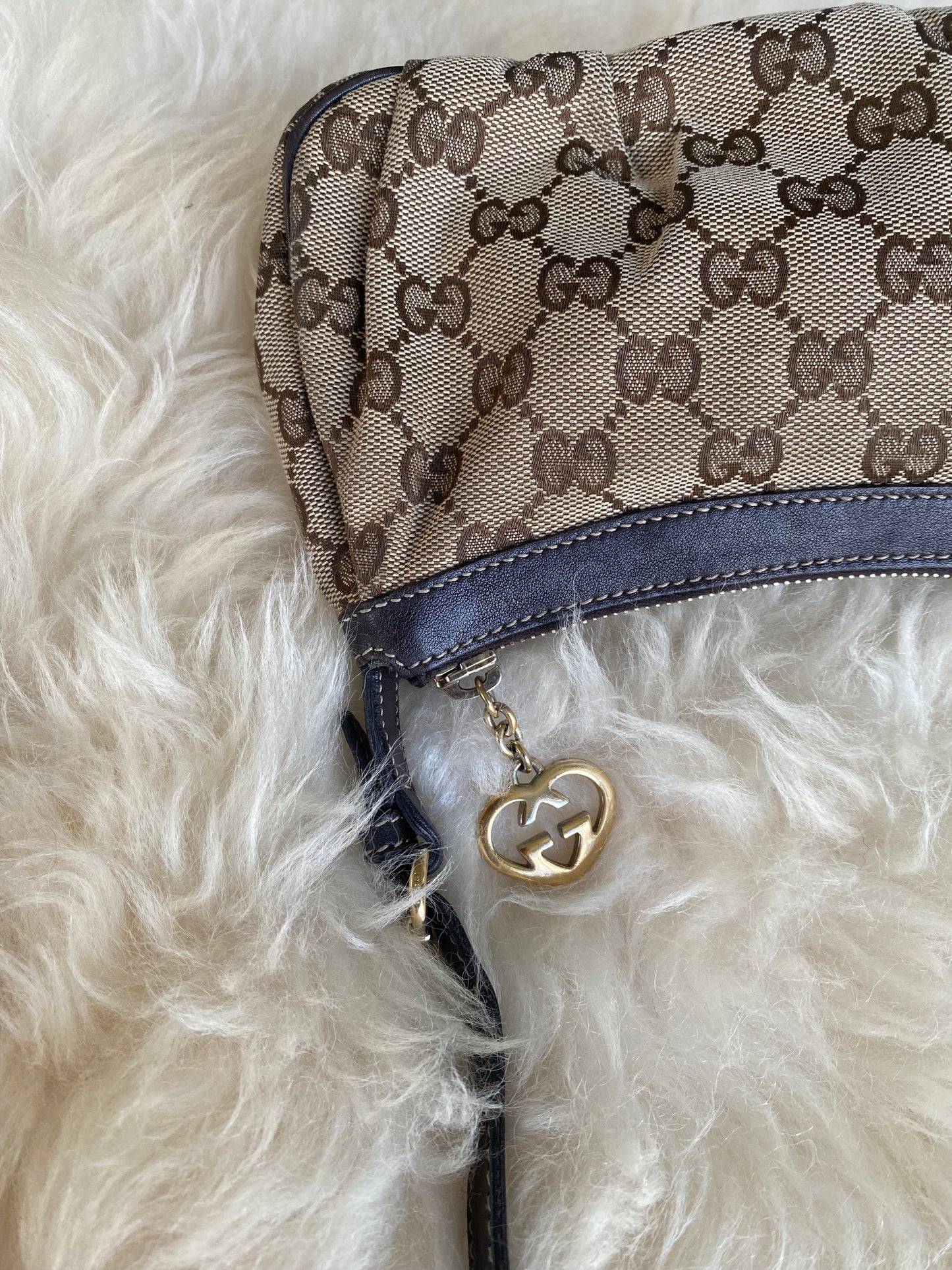 Gucci Monogram Canvas Mini Bag