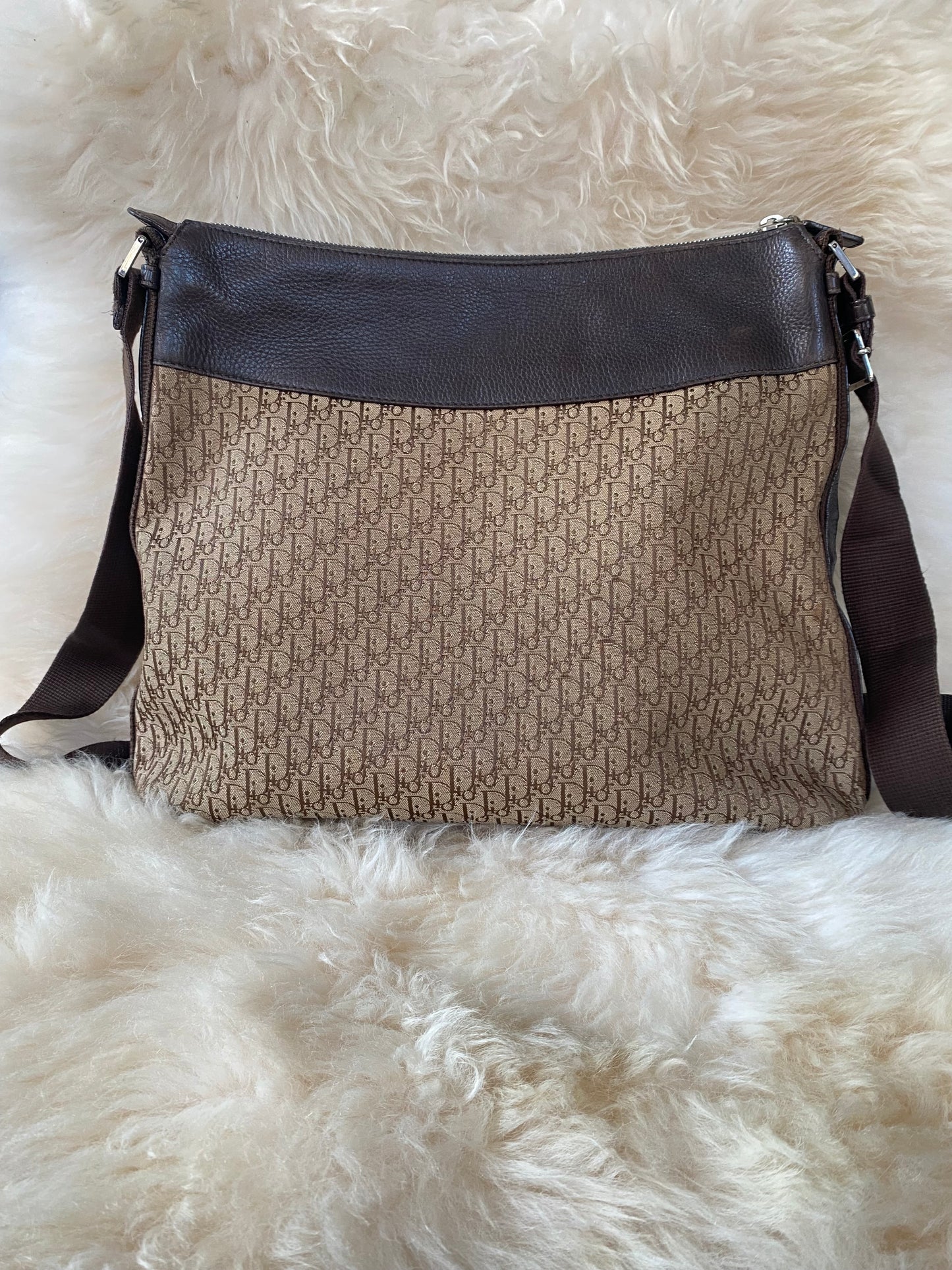 Dior Oblique Diorissimo (Crossbody) Shoulder Bag Brown