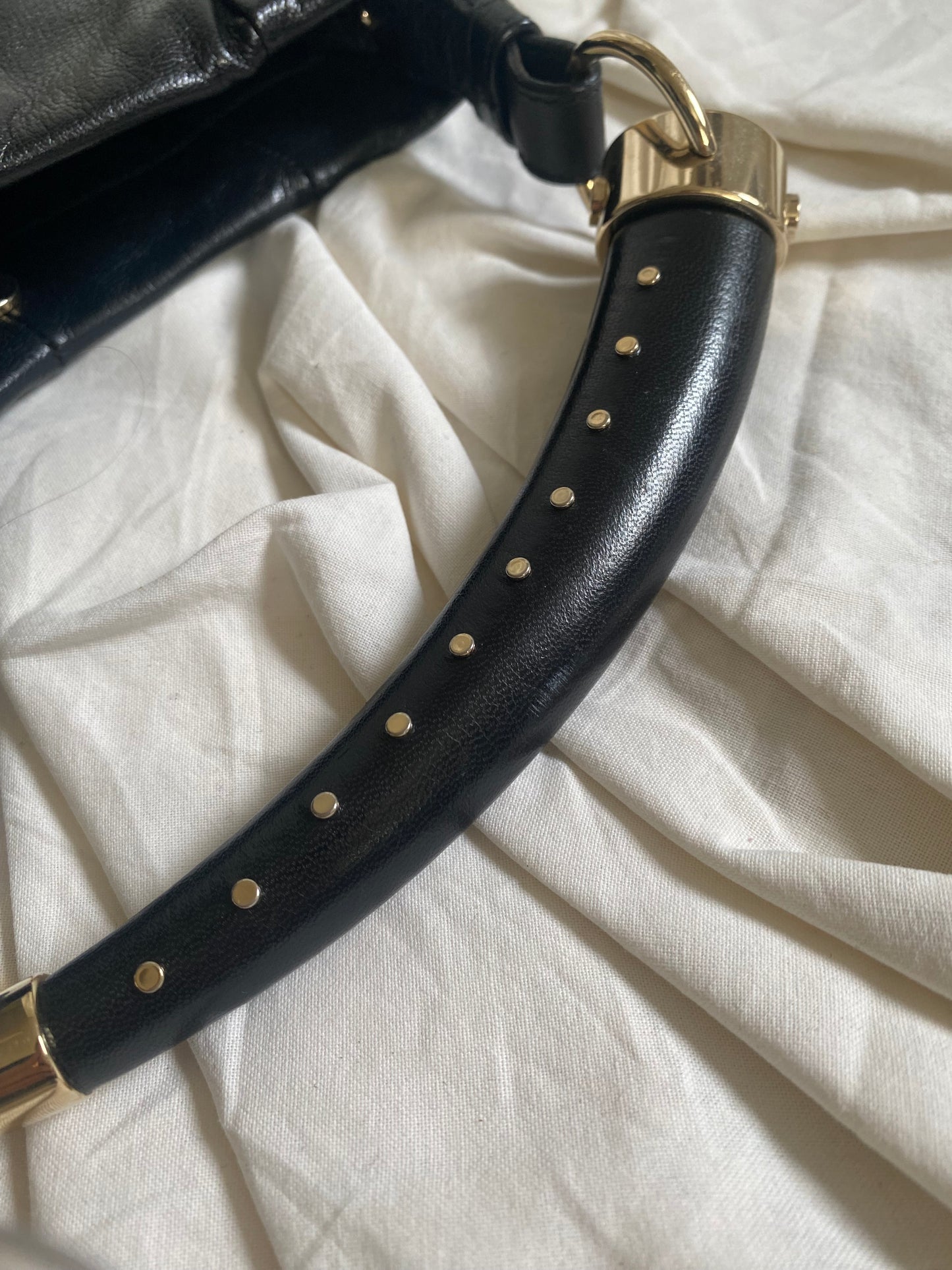 Yves Saint Laurent Rive Gauche Mombasa Bag Black