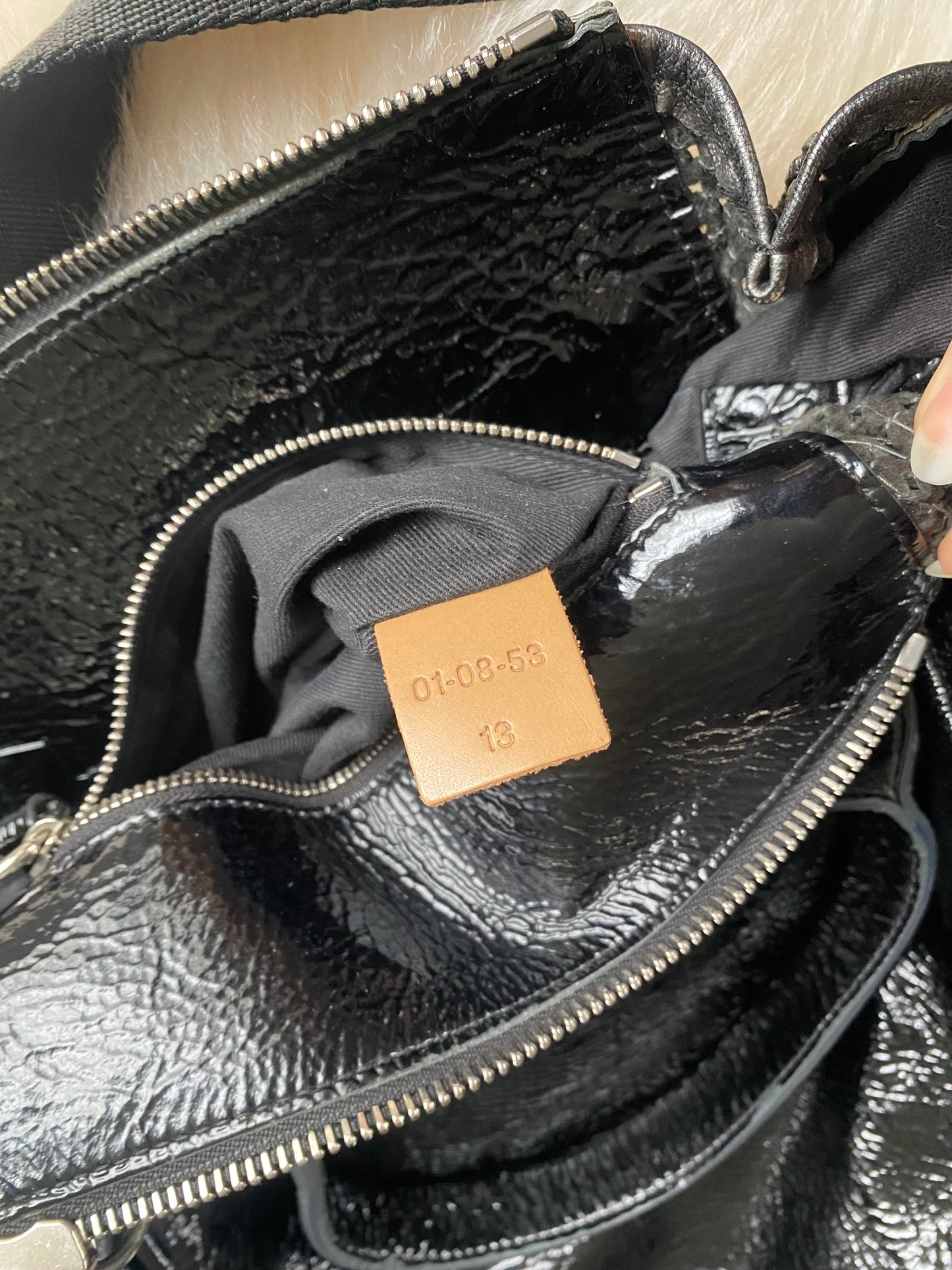Chloe Ada Patent Leather Bag
