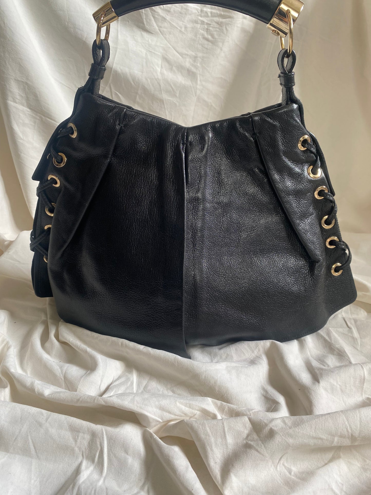 Yves Saint Laurent Rive Gauche Mombasa Bag Black