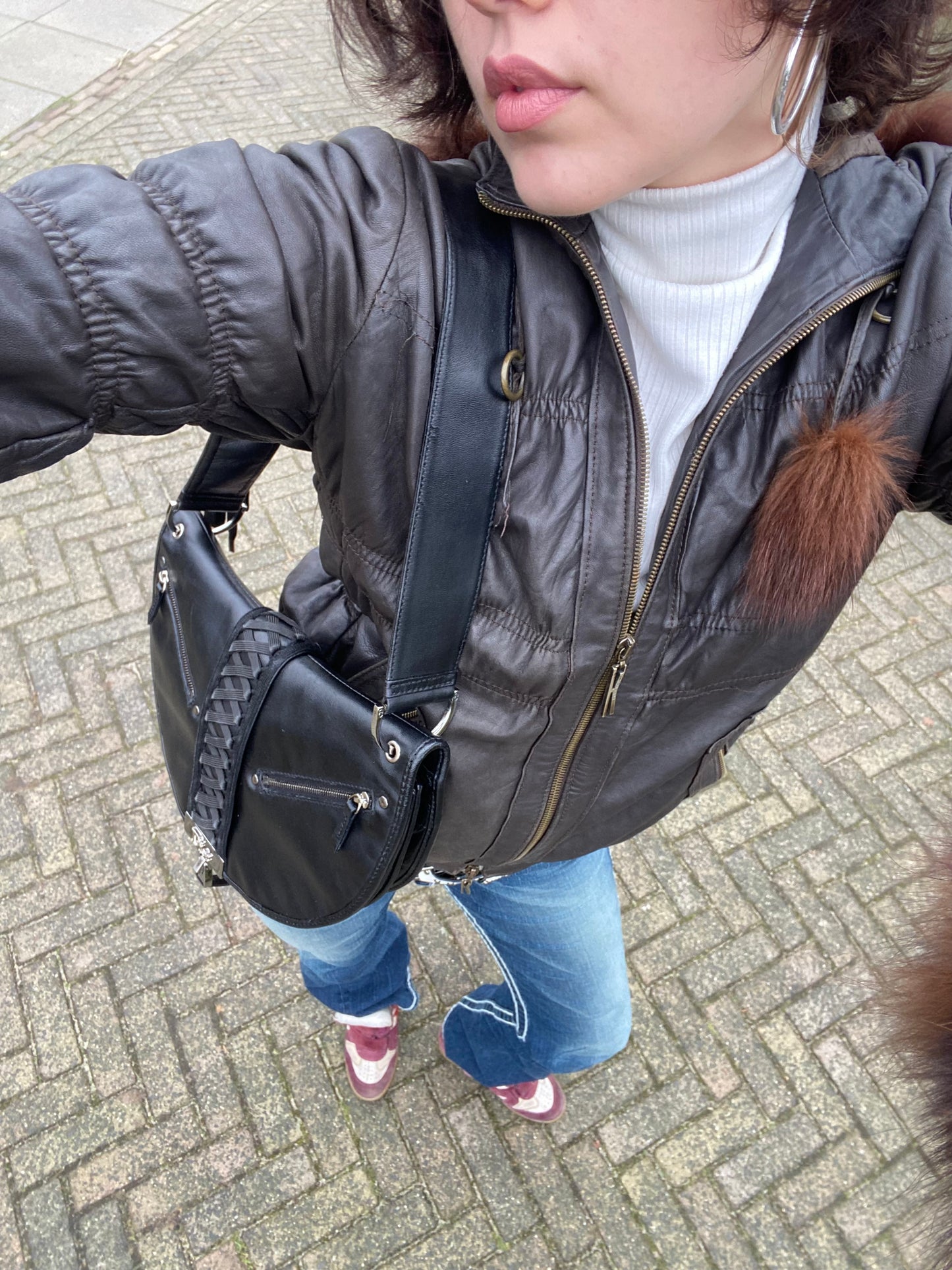 Dior Admit It Black Corset Schoulderbag Black