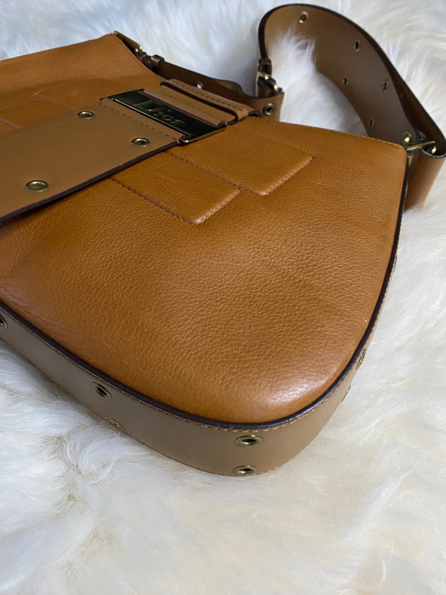 Dior Street Chic Shoulder Bag Mini Brown