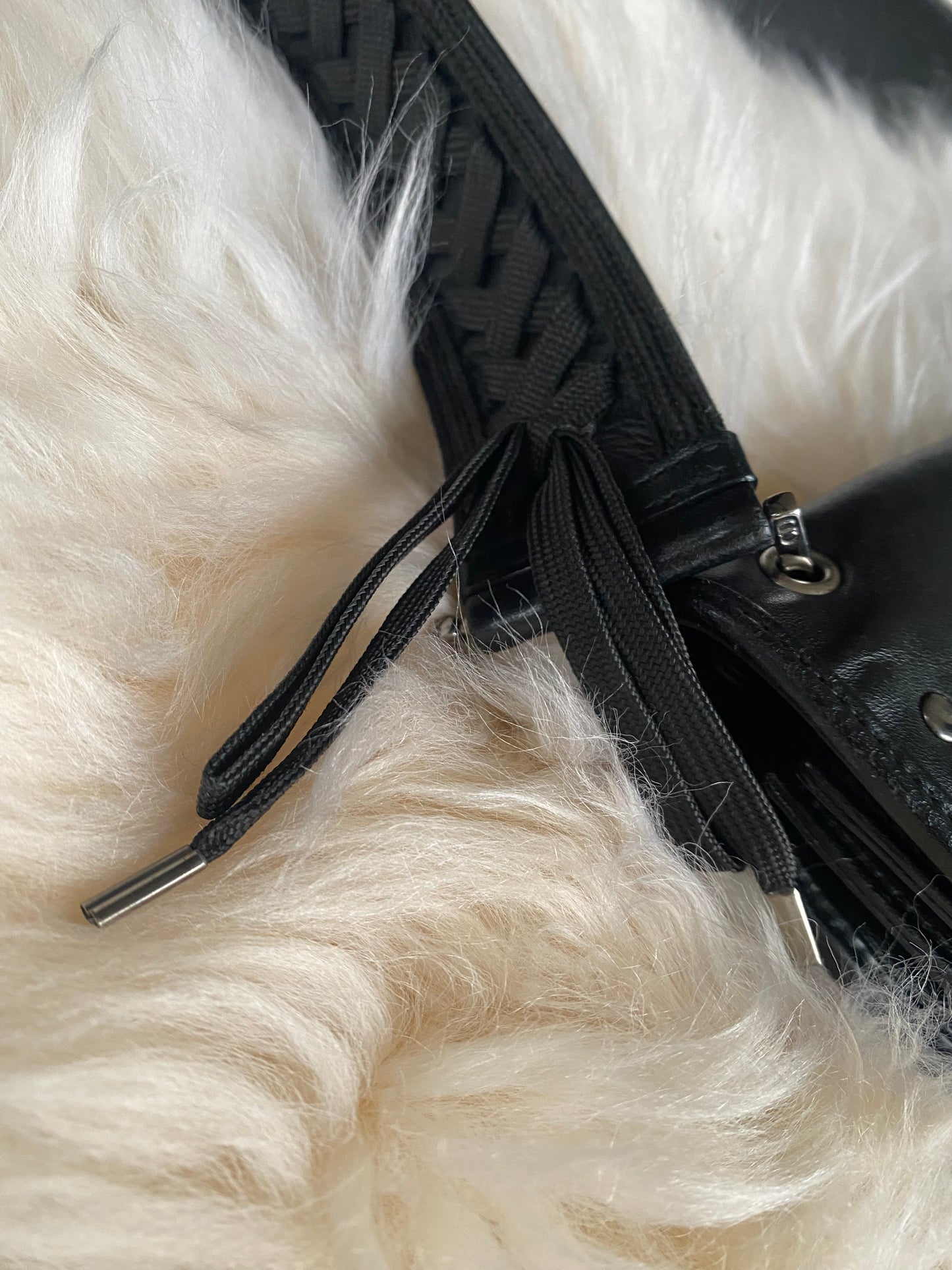 Dior Admit It Black Corset Schoulderbag Black