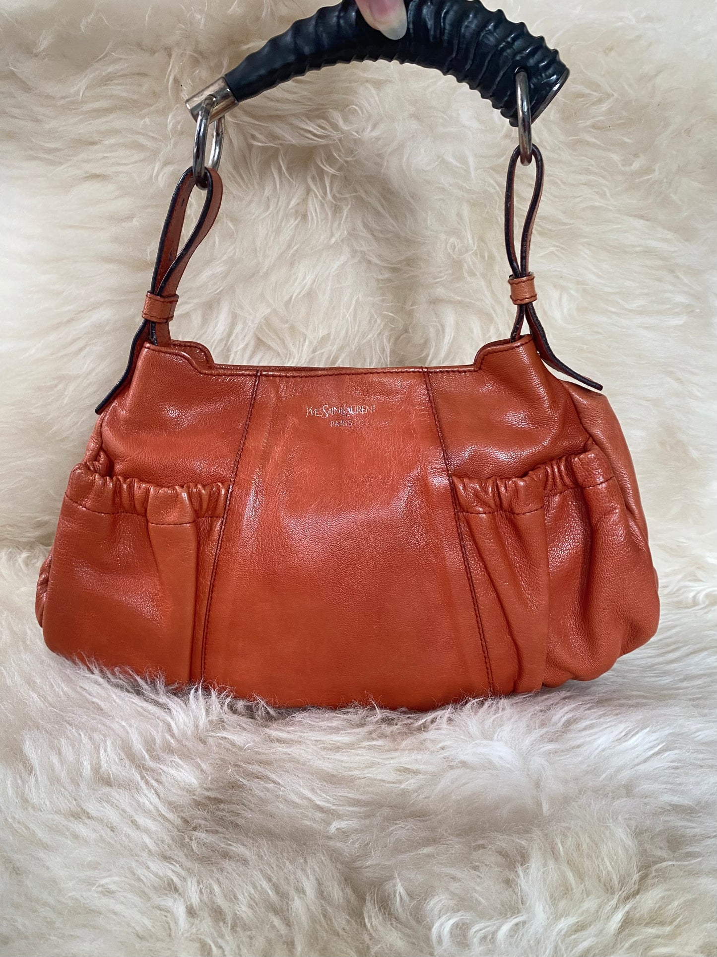 Yves Saint Laurent Mombasa Bag Orange