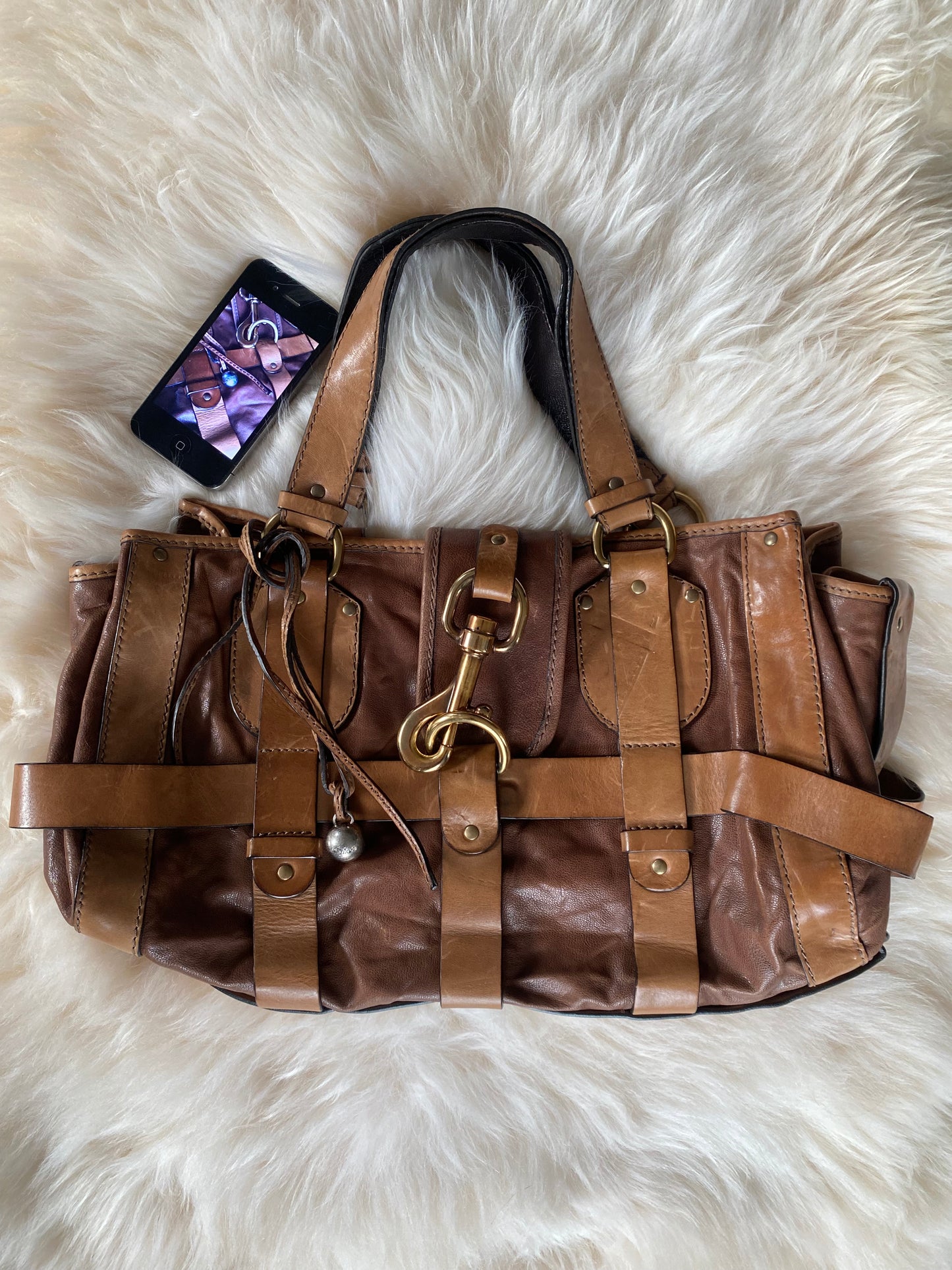 Chloé Kerala Leather Tote Bag