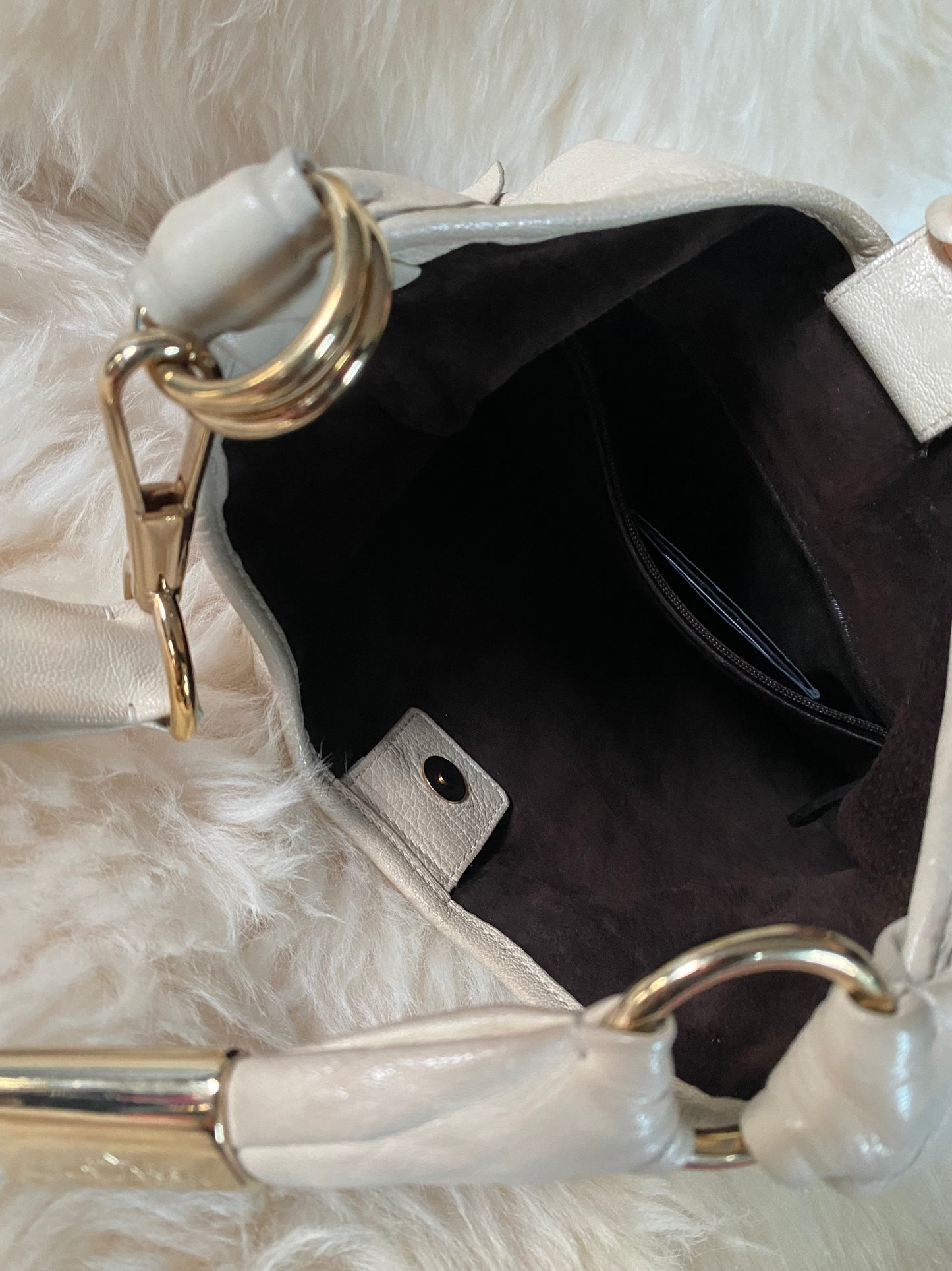 Yves Saint Laurent St. Tropez Bag White