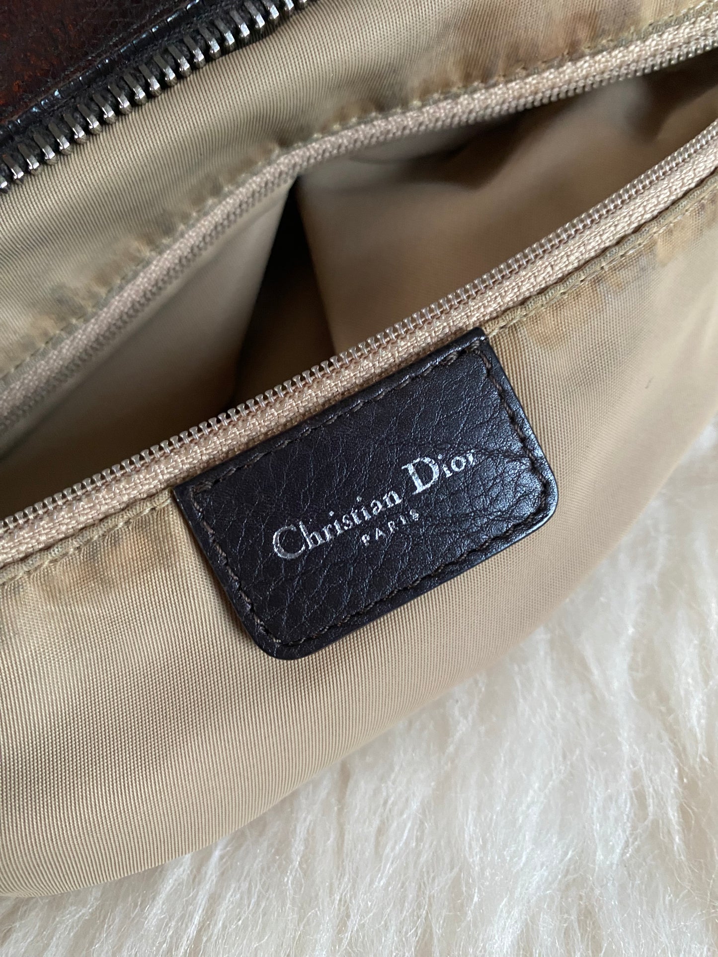 Dior Oblique Diorissimo (Crossbody) Shoulder Bag Brown