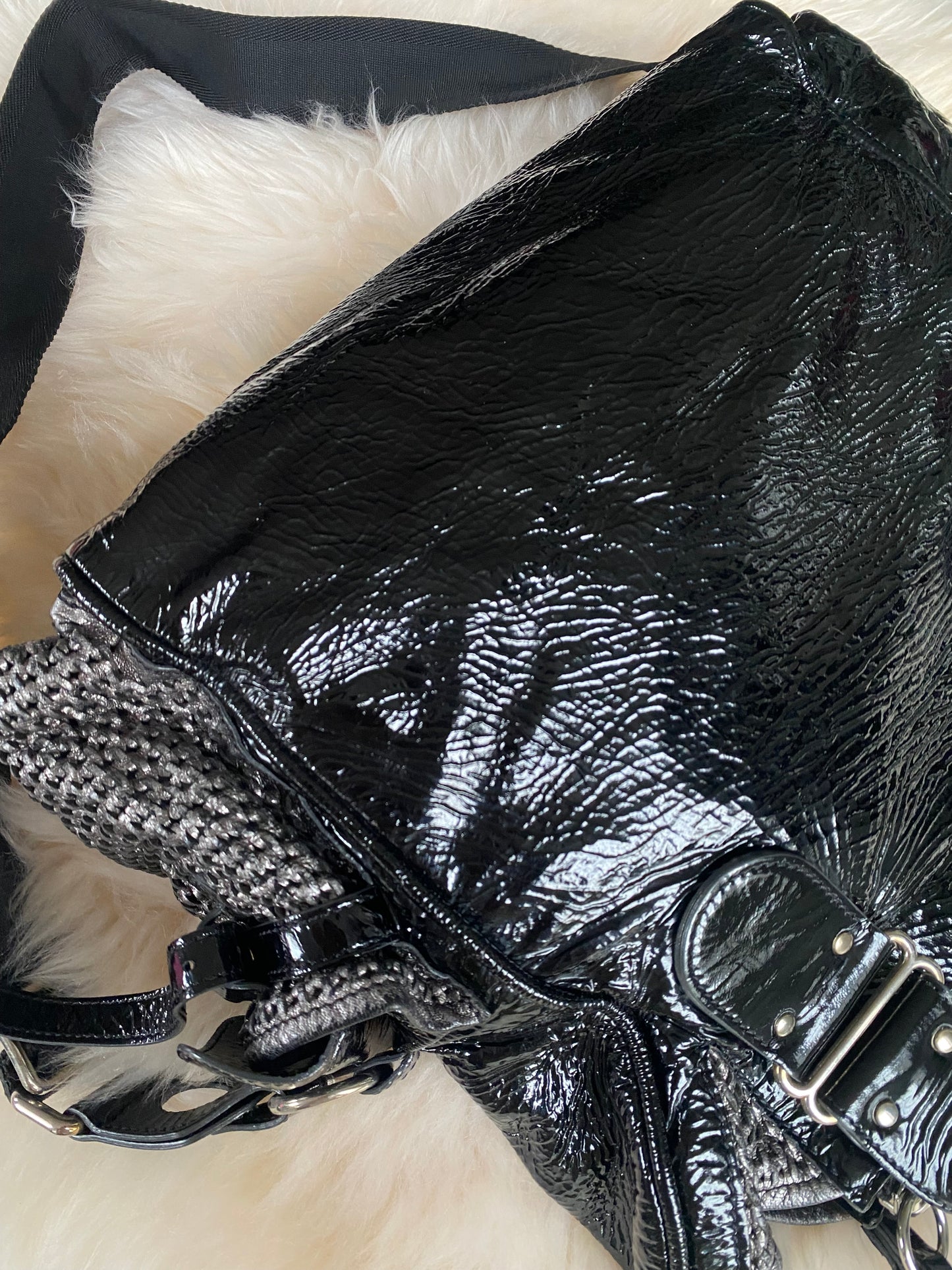 Chloe Ada Patent Leather Bag