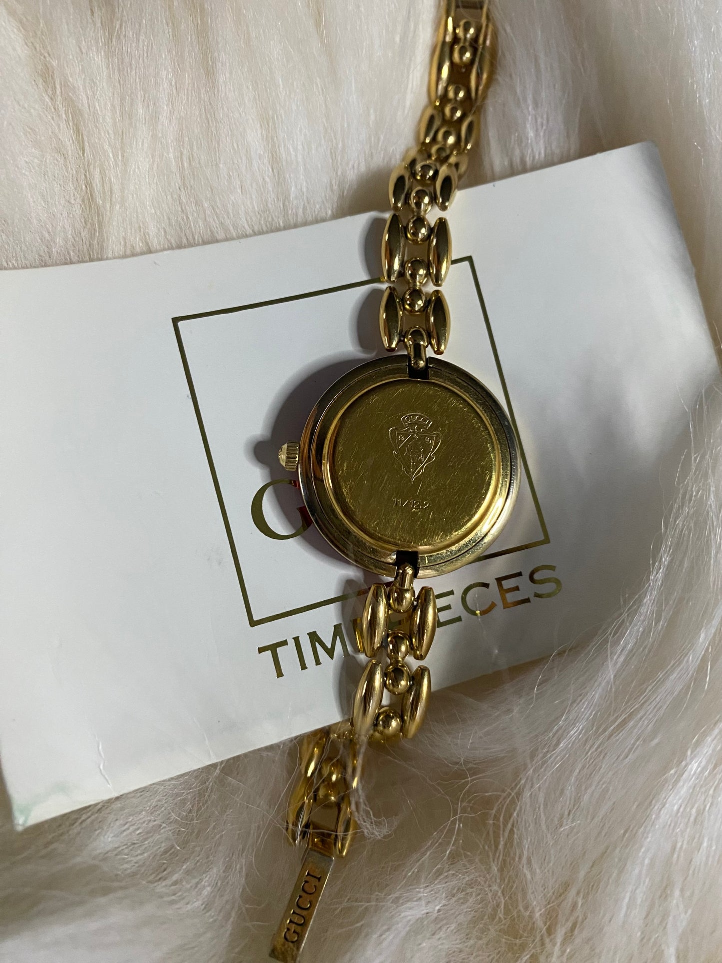 Gucci Bezel Watch Gold
