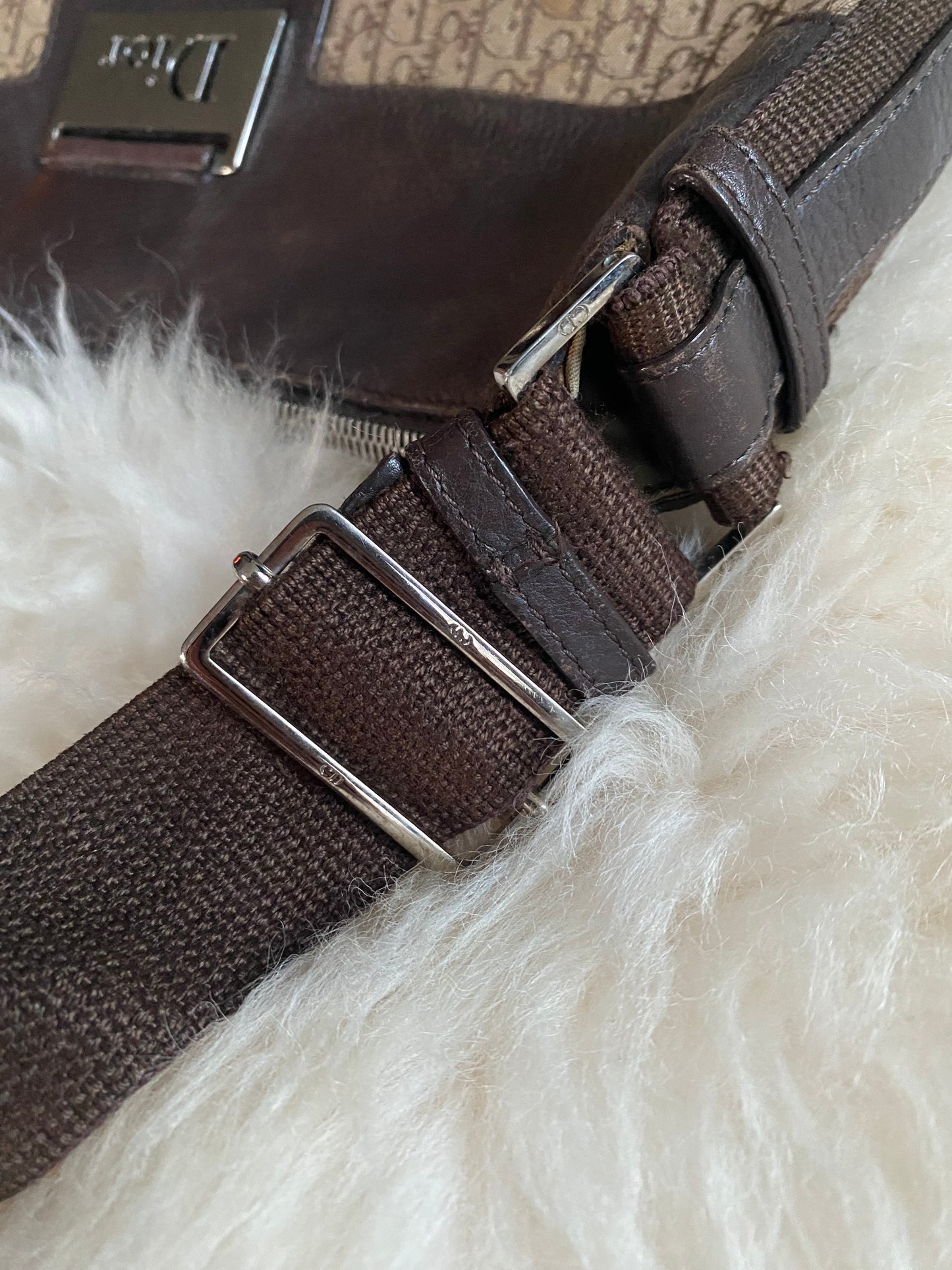 Dior Oblique Diorissimo (Crossbody) Shoulder Bag Brown