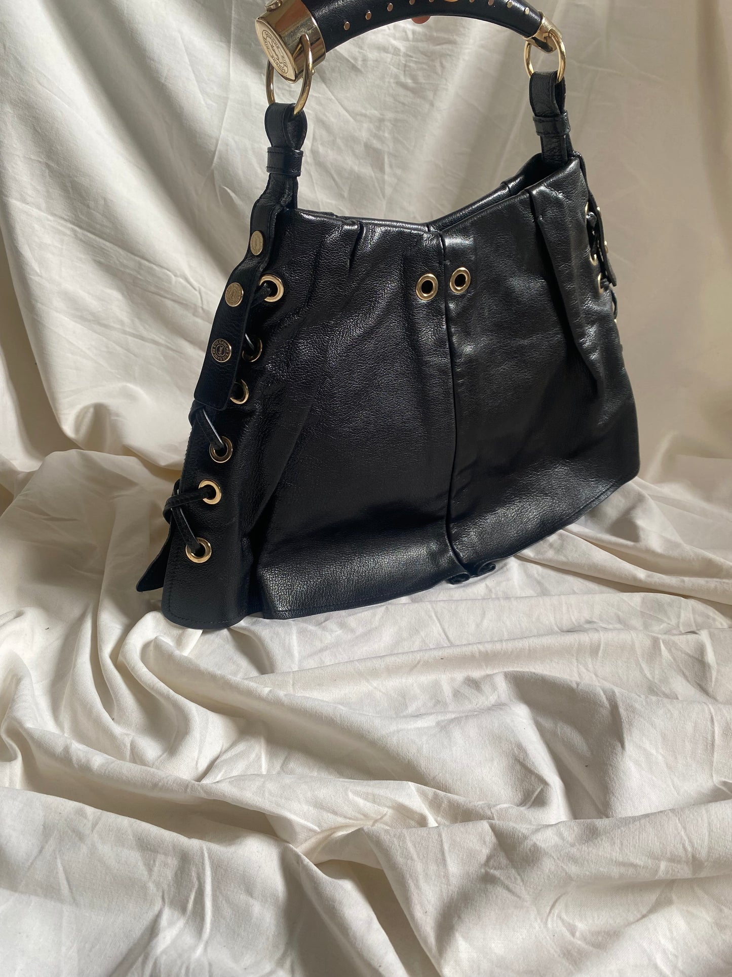 Yves Saint Laurent Rive Gauche Mombasa Bag Black