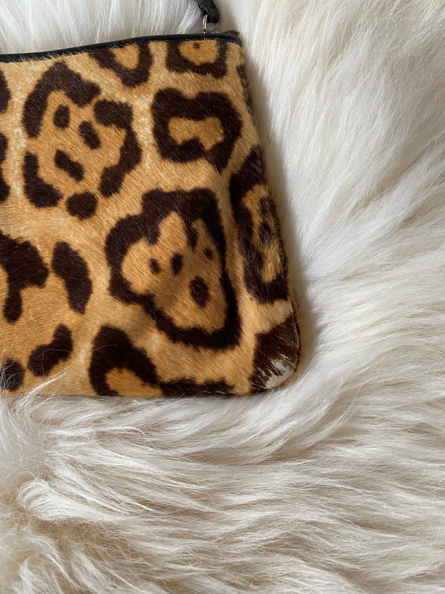 Dior Jazzclub Leopard Clutch, Pouch