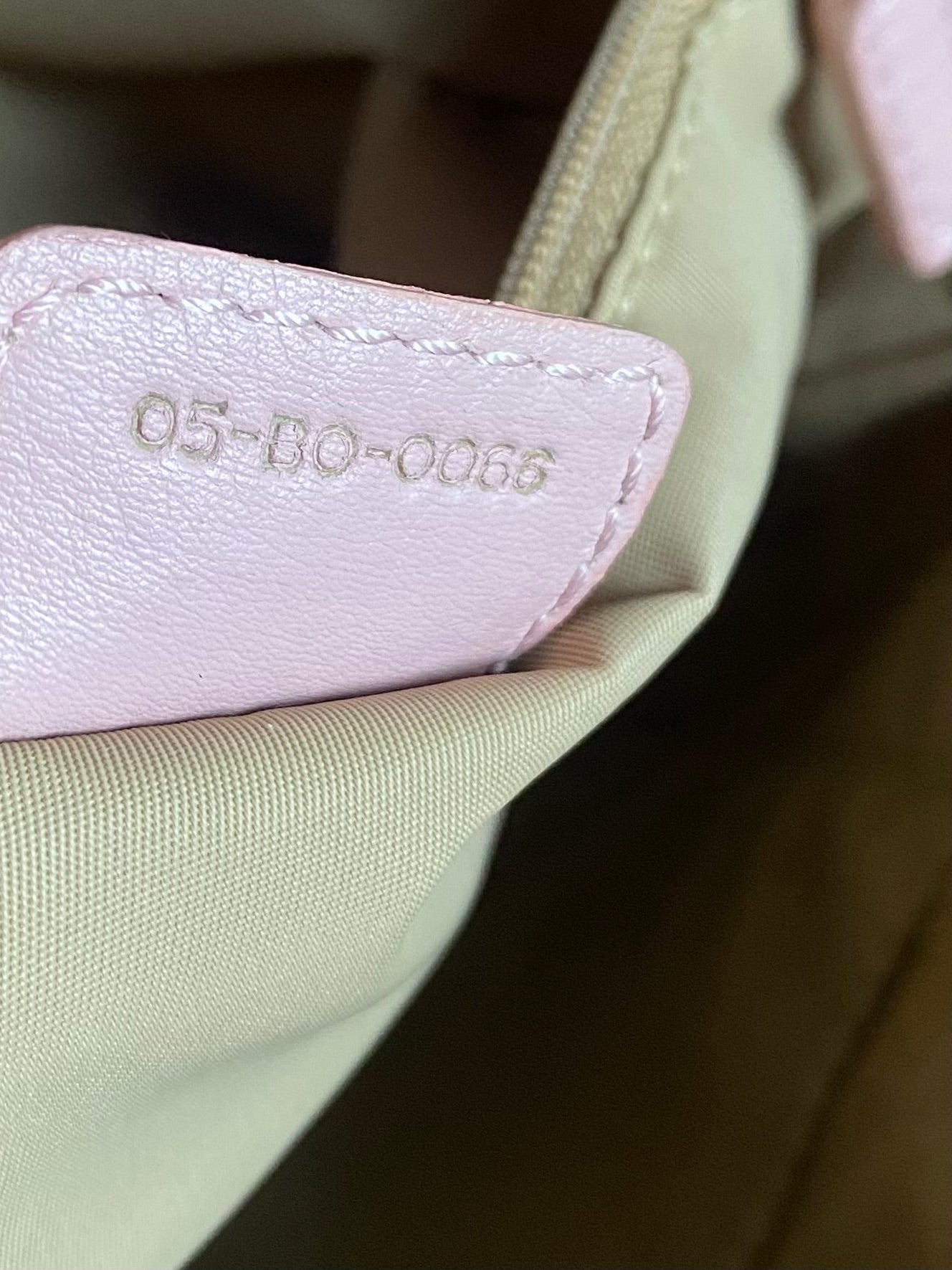 Dior Trotter Diorissimo Tote Bag Pink