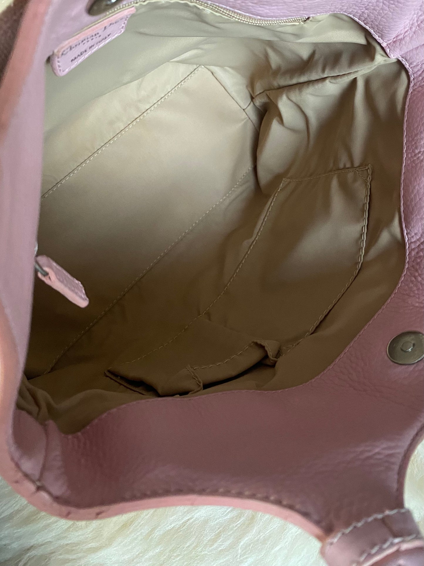 Dior Trotter Diorissimo Tote Bag Pink