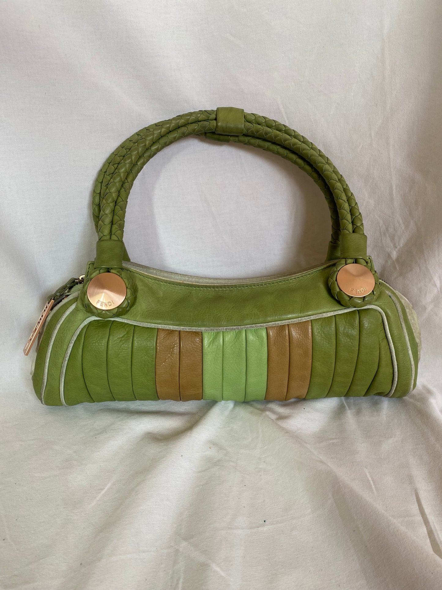 Fendi Radio Shoulder Bag Green 2010