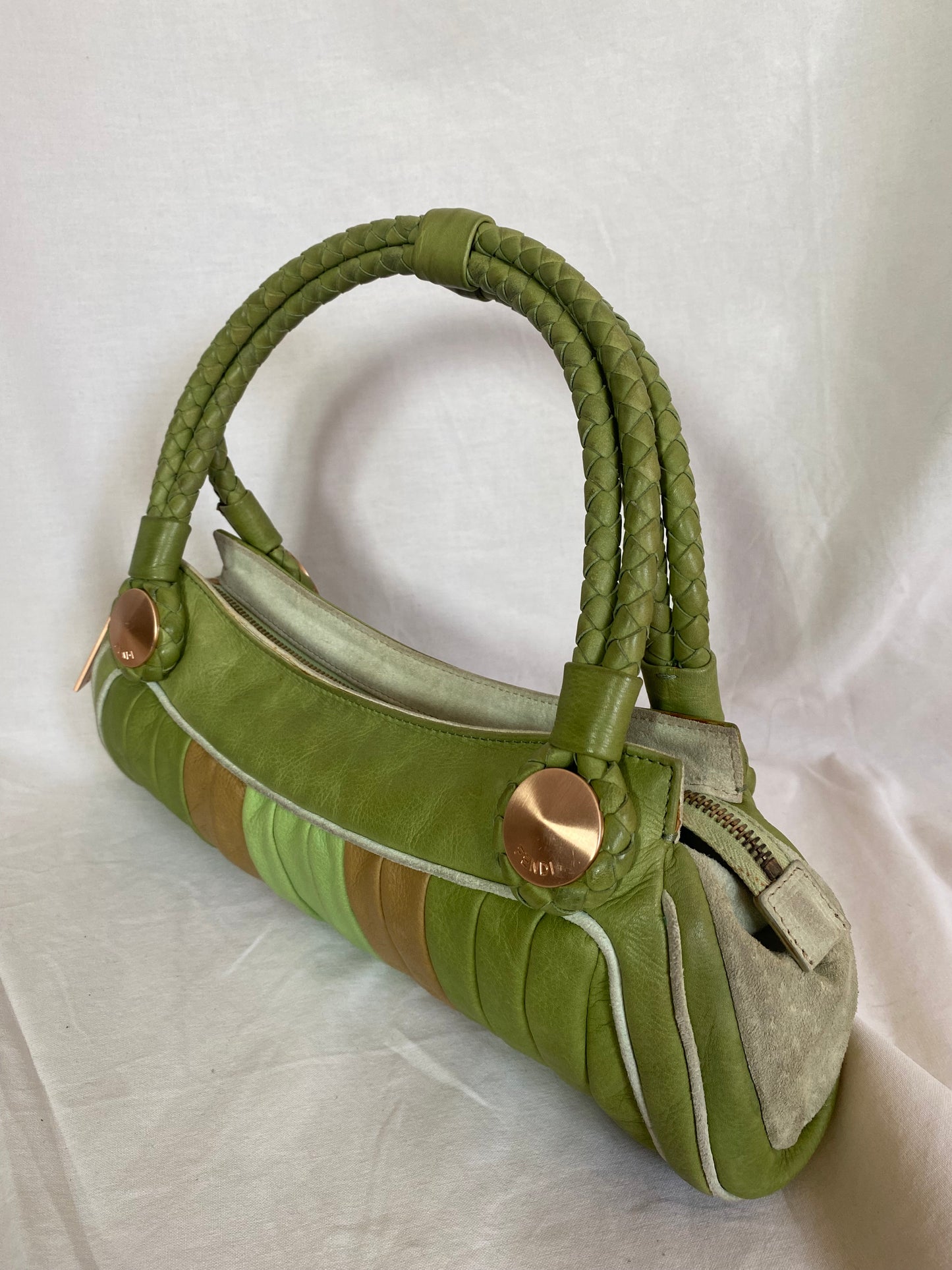 Fendi Radio Shoulder Bag Green 2010