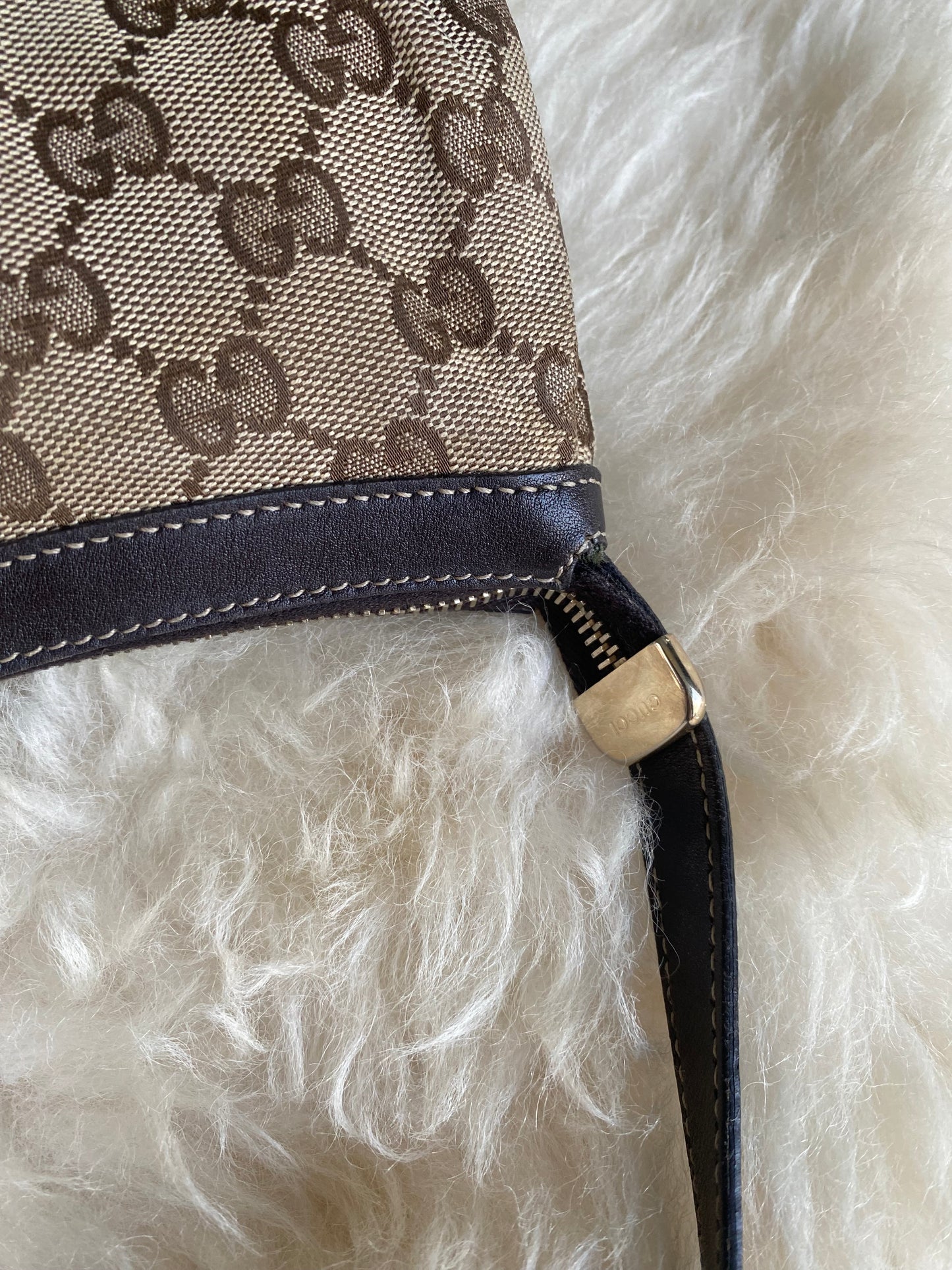 Gucci Monogram Canvas Mini Bag