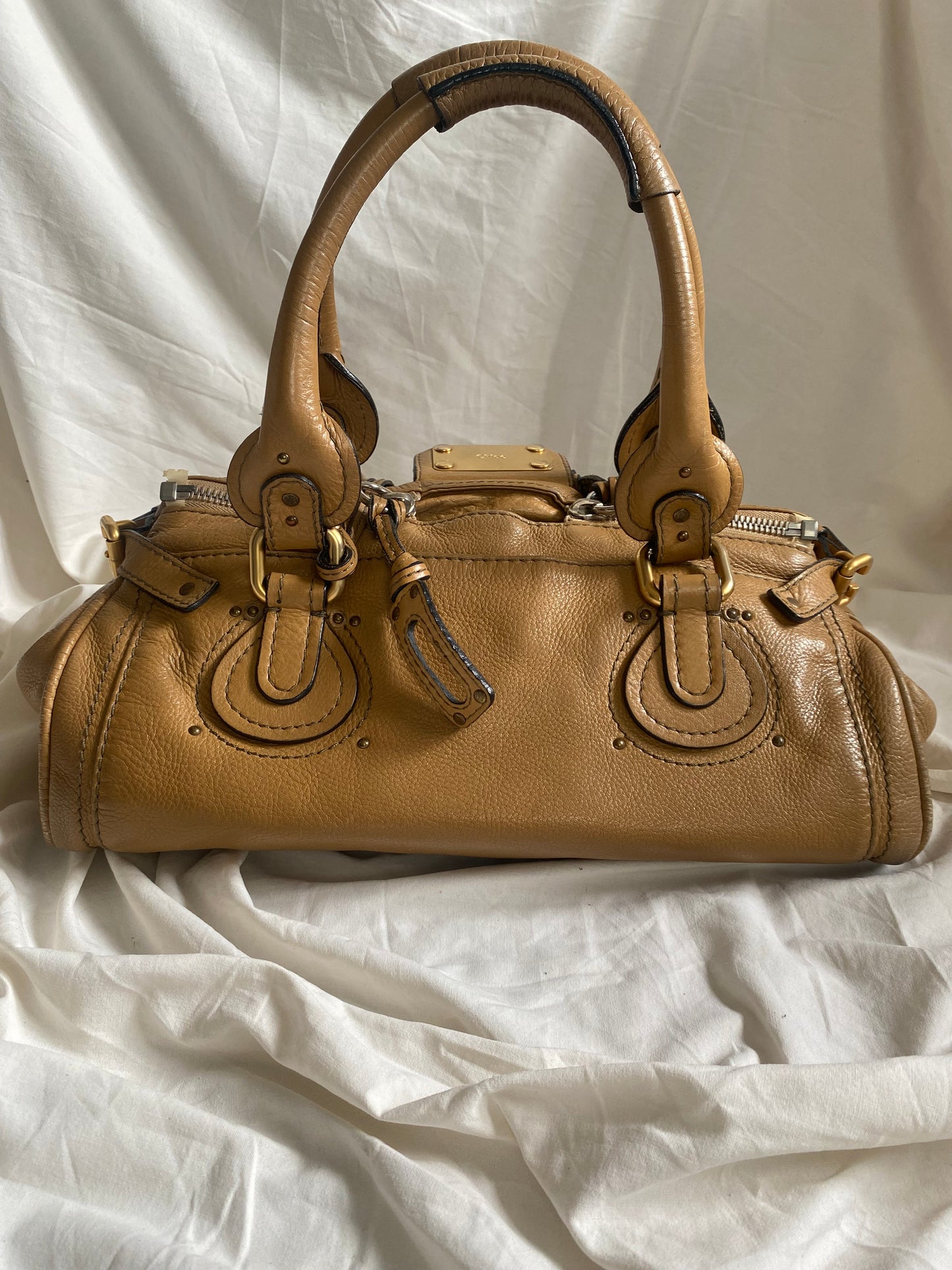 Chloé Paddington Shoulder Bag Camel (medium, big size)