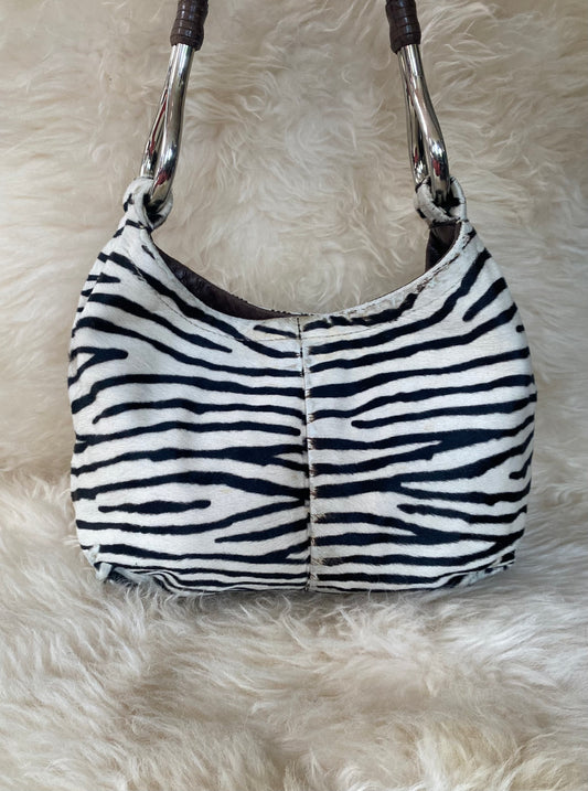 Prada Zebra Leather Bag