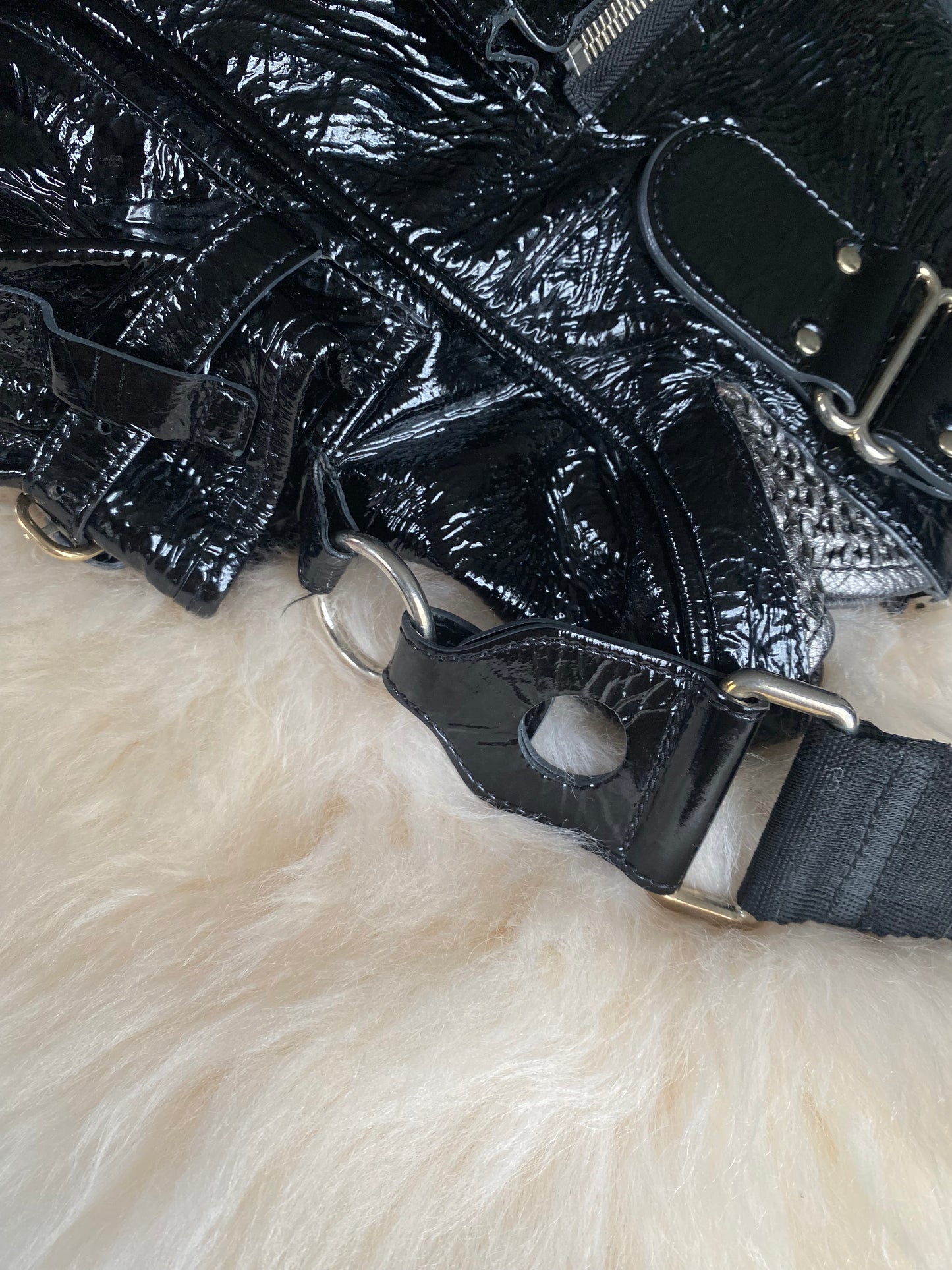 Chloe Ada Patent Leather Bag