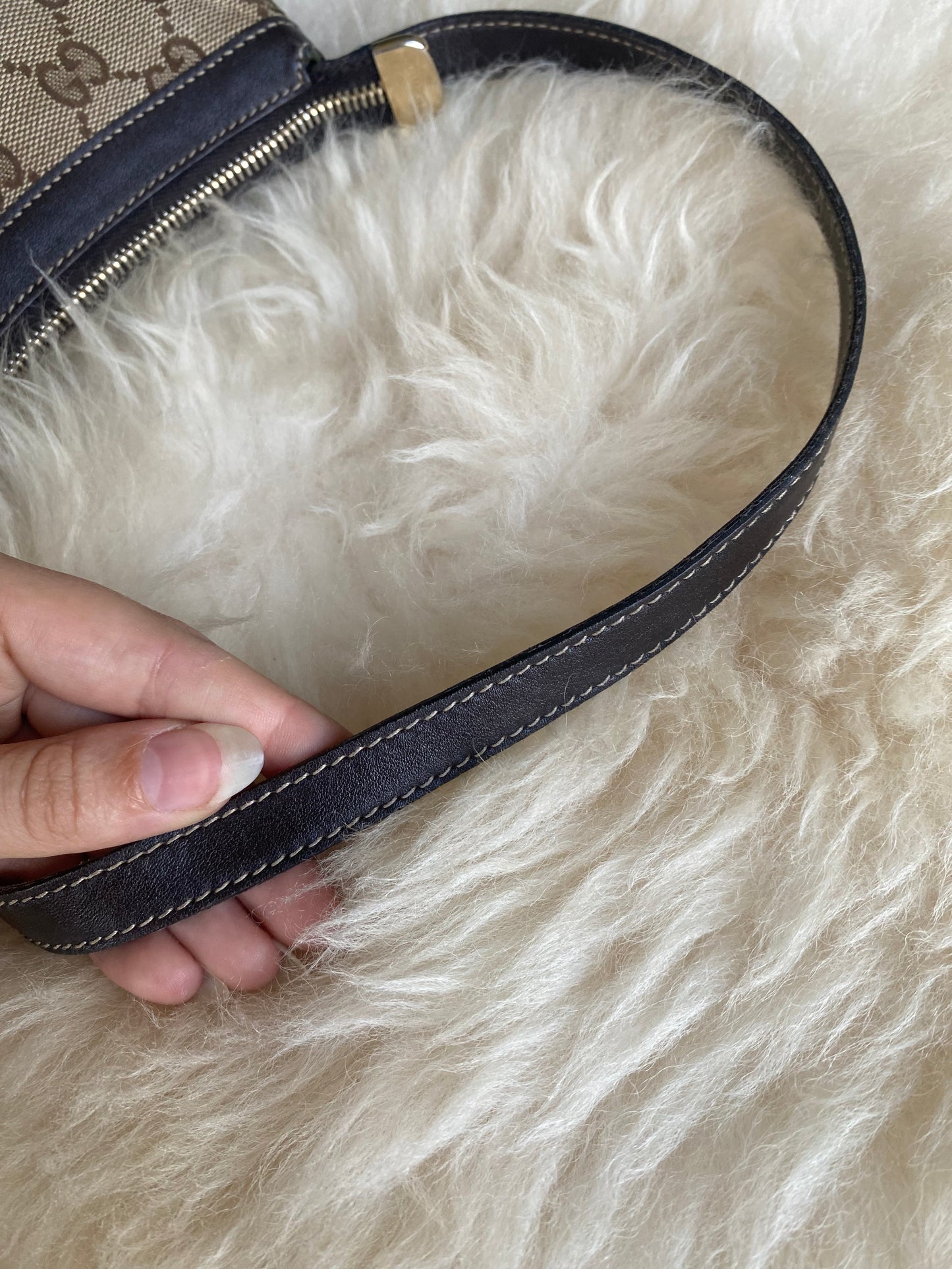 Gucci Monogram Canvas Mini Bag