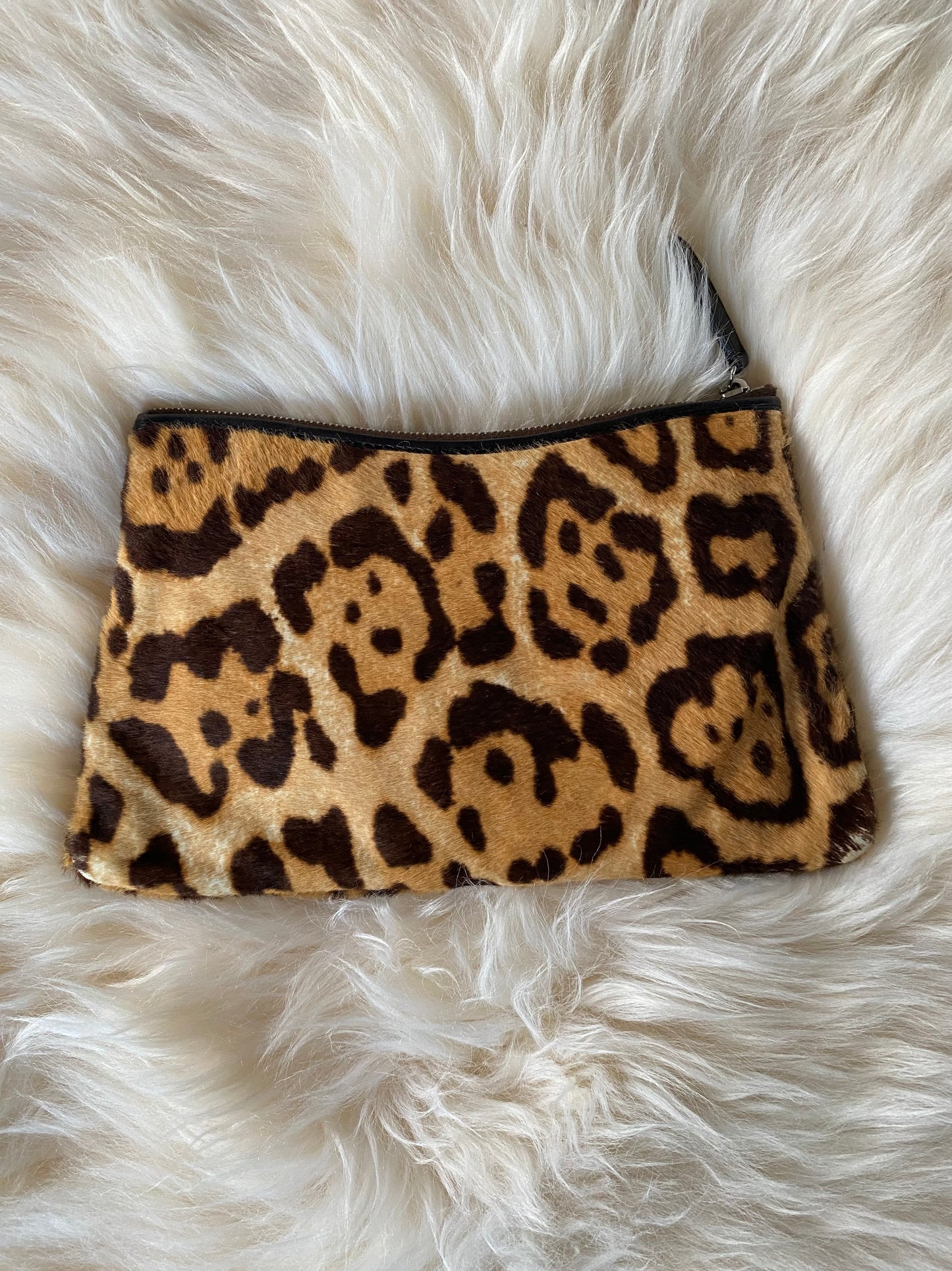 Dior Jazzclub Leopard Clutch, Pouch