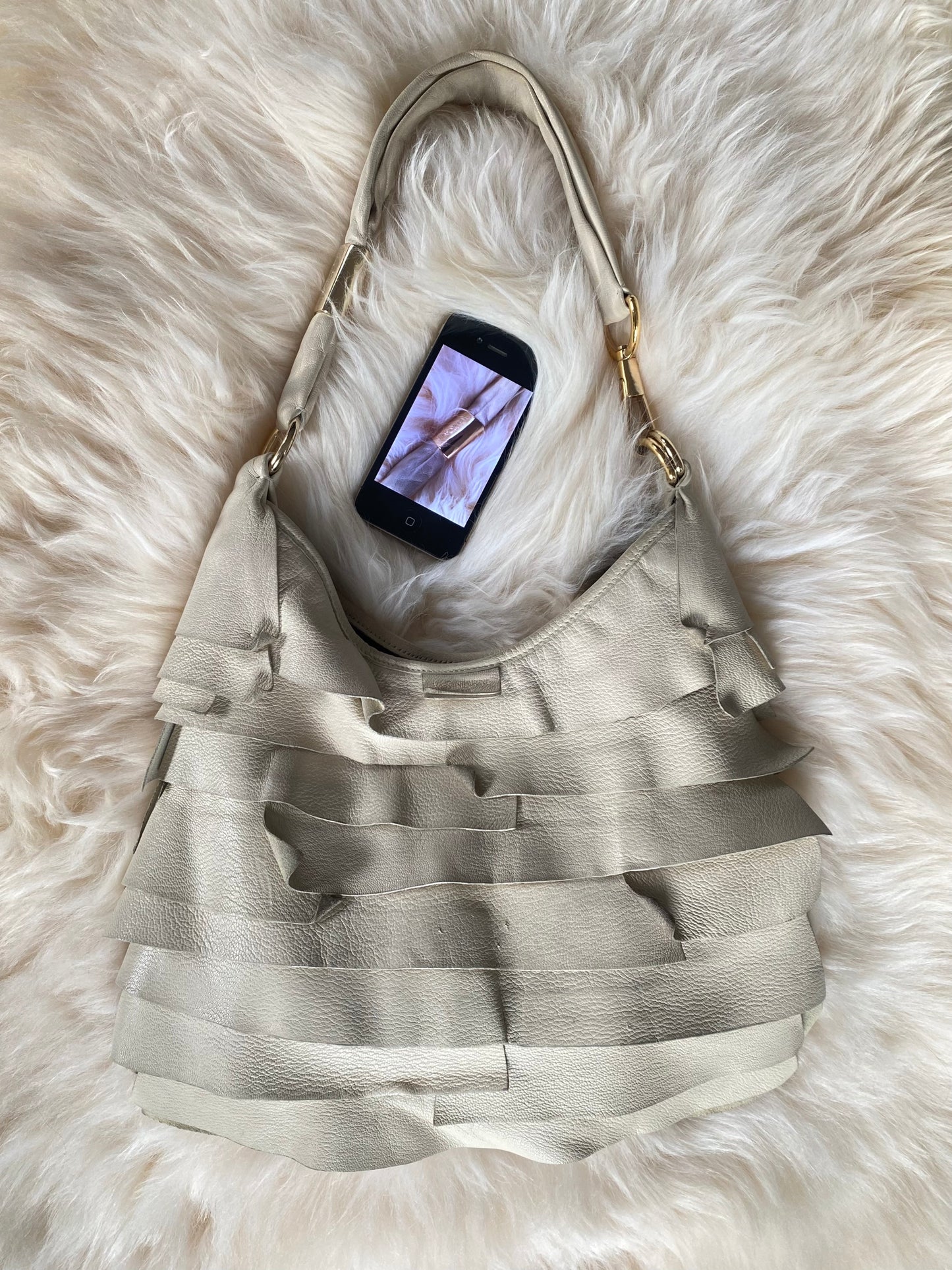 Yves Saint Laurent St. Tropez Bag White