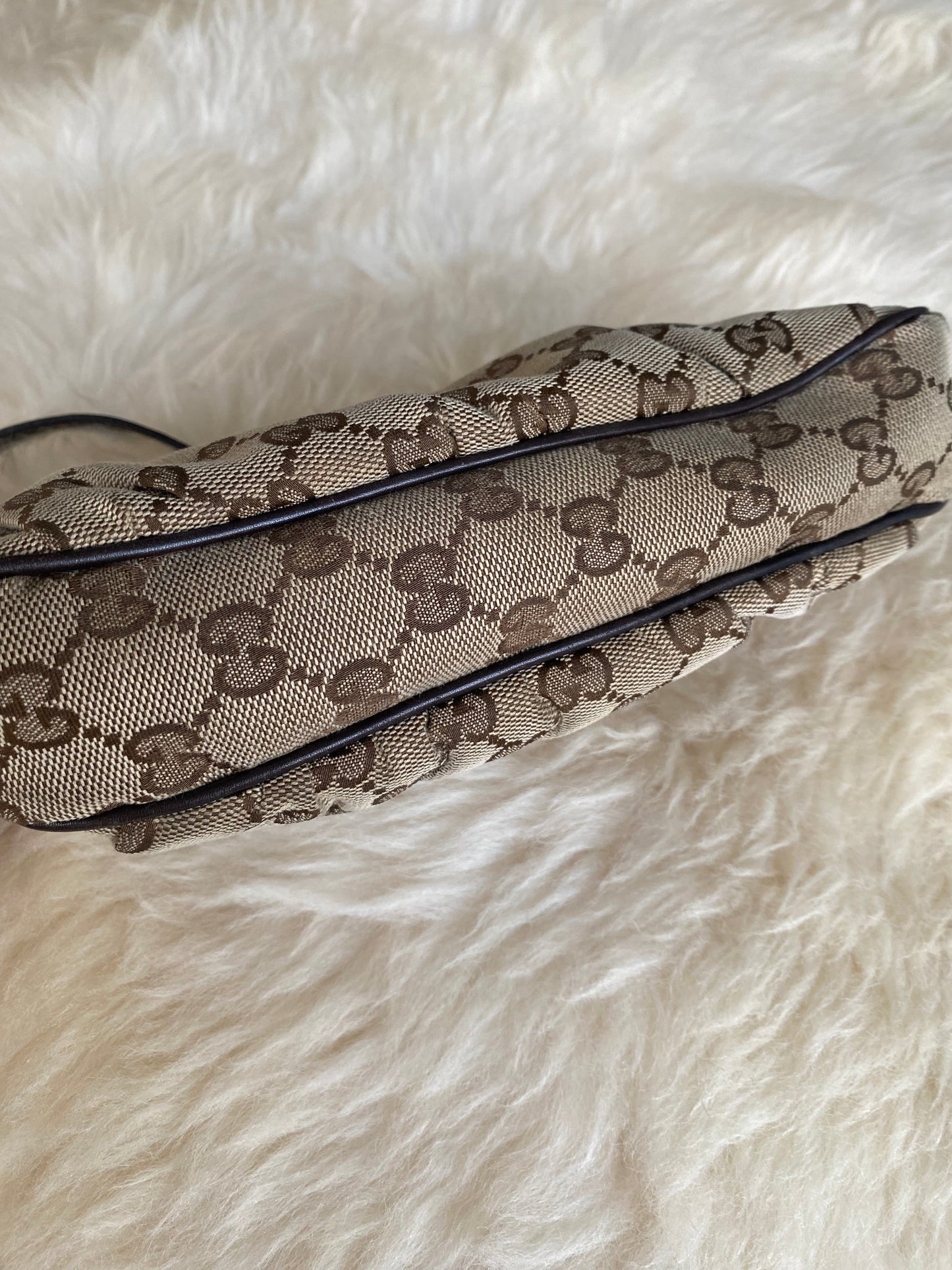 Gucci Monogram Canvas Mini Bag