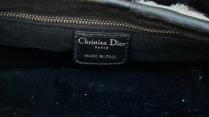 Christian Dior Pony Hair Zebra Jazz Club Satchel 2008