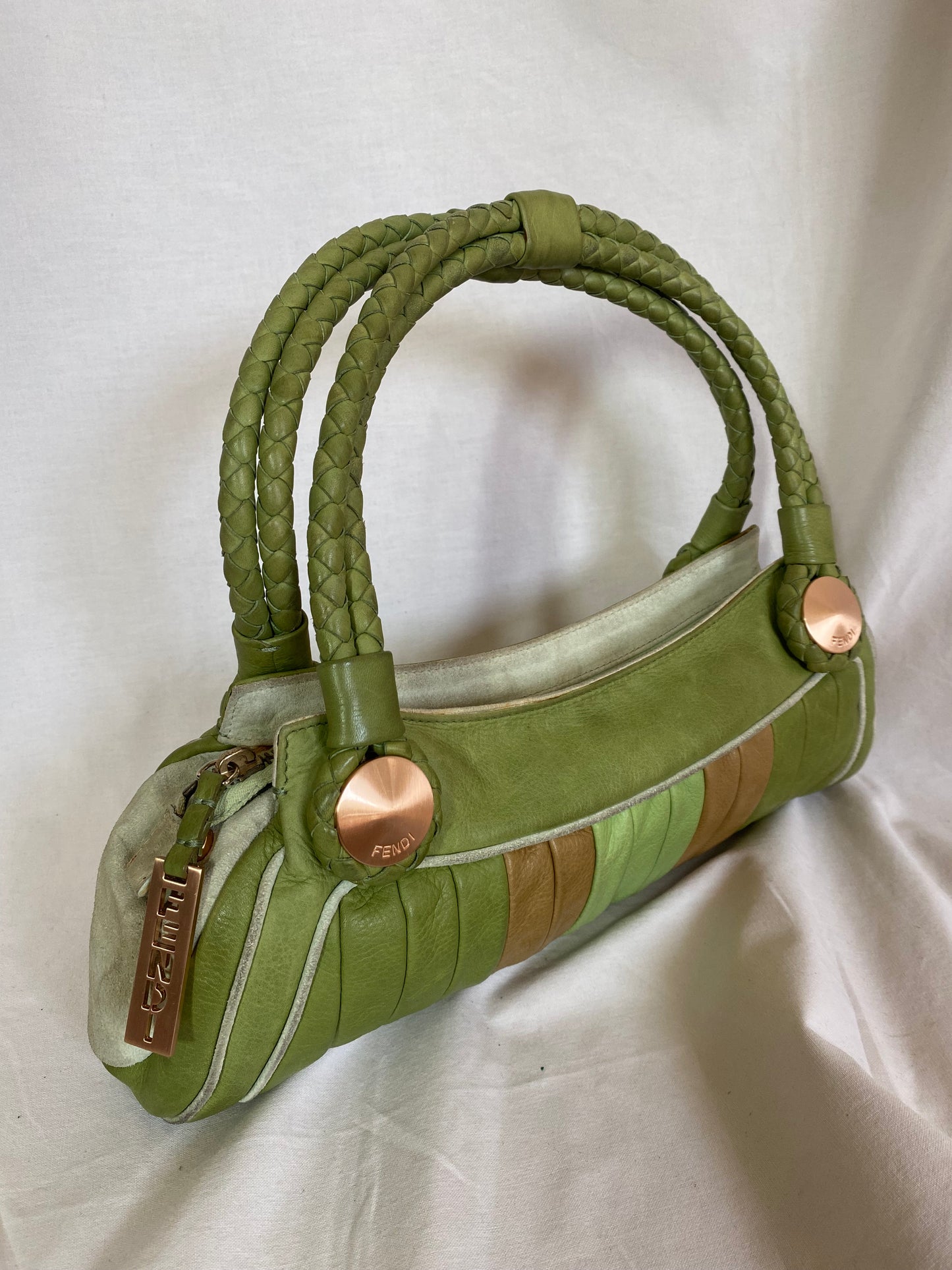Fendi Radio Shoulder Bag Green 2010